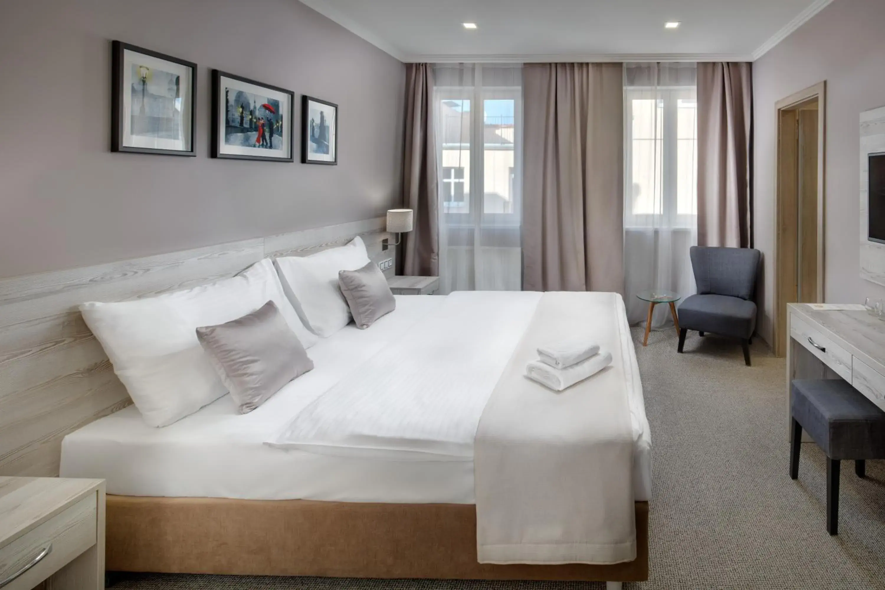 Photo of the whole room, Bed in Hotel Florenc Photo of the whole room, Bed in Hotel Florenc