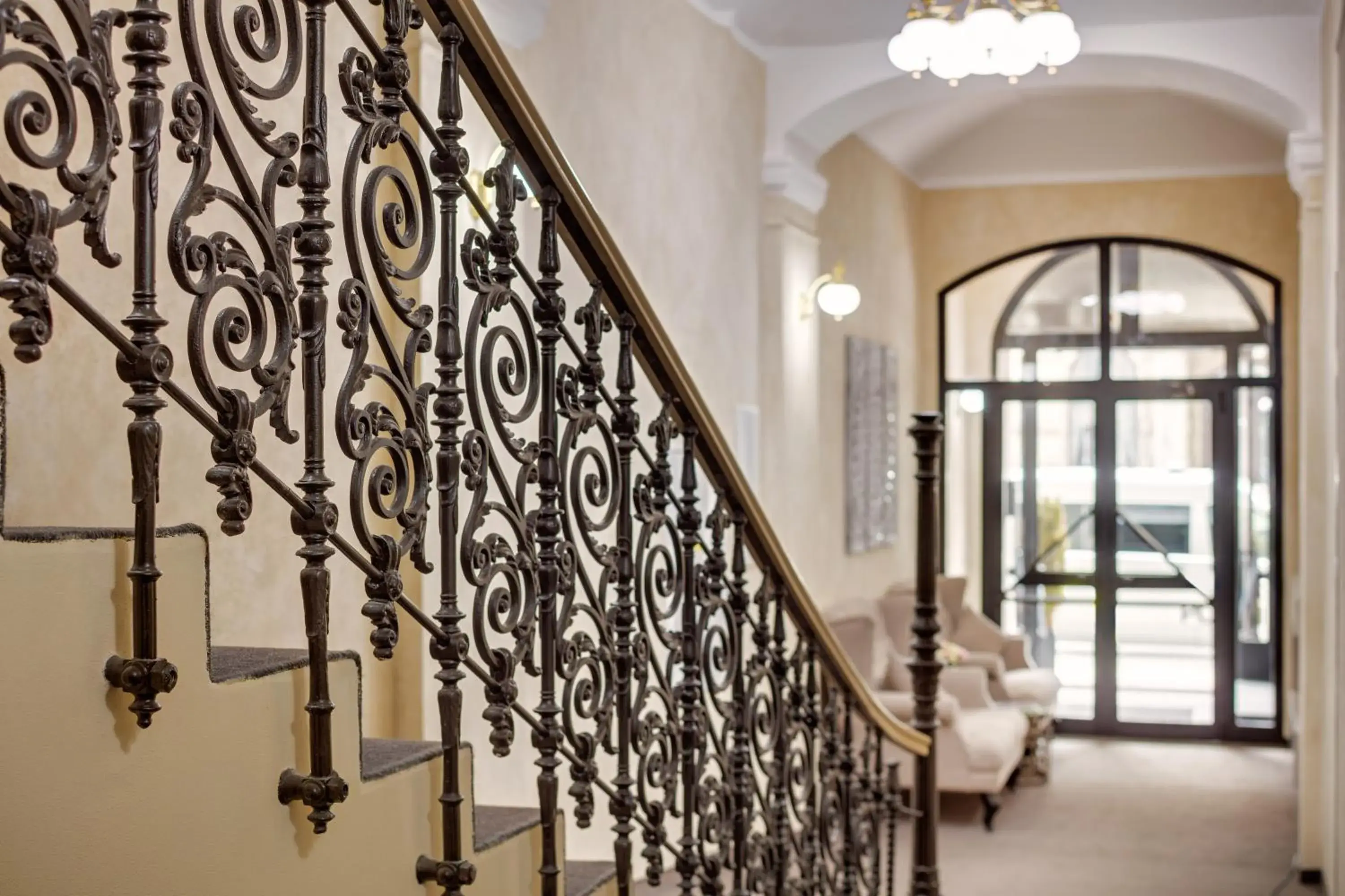 Lobby or reception in Hotel Florenc Lobby or reception in Hotel Florenc