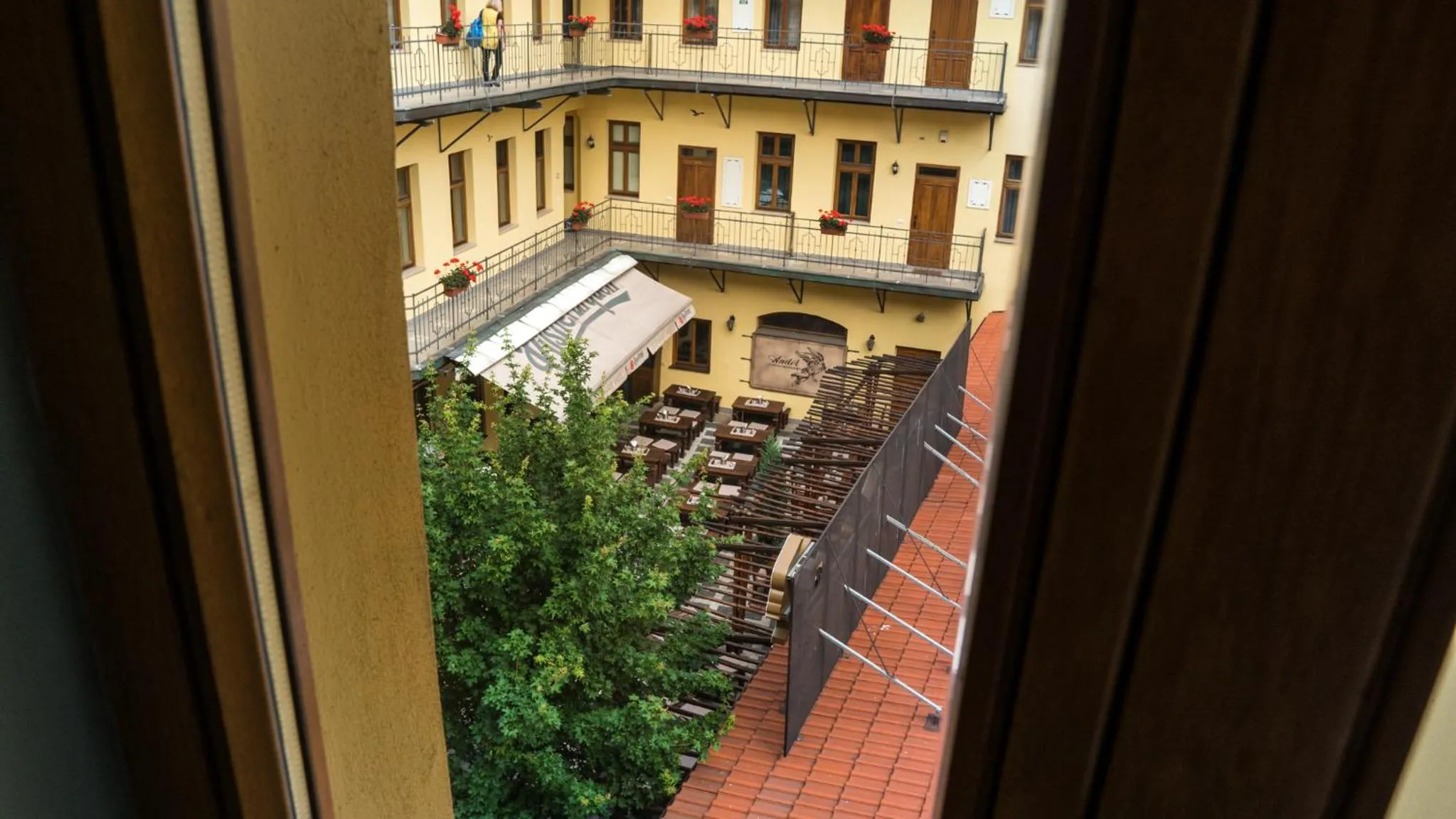 Balcony/Terrace in Anděl Apartments Praha