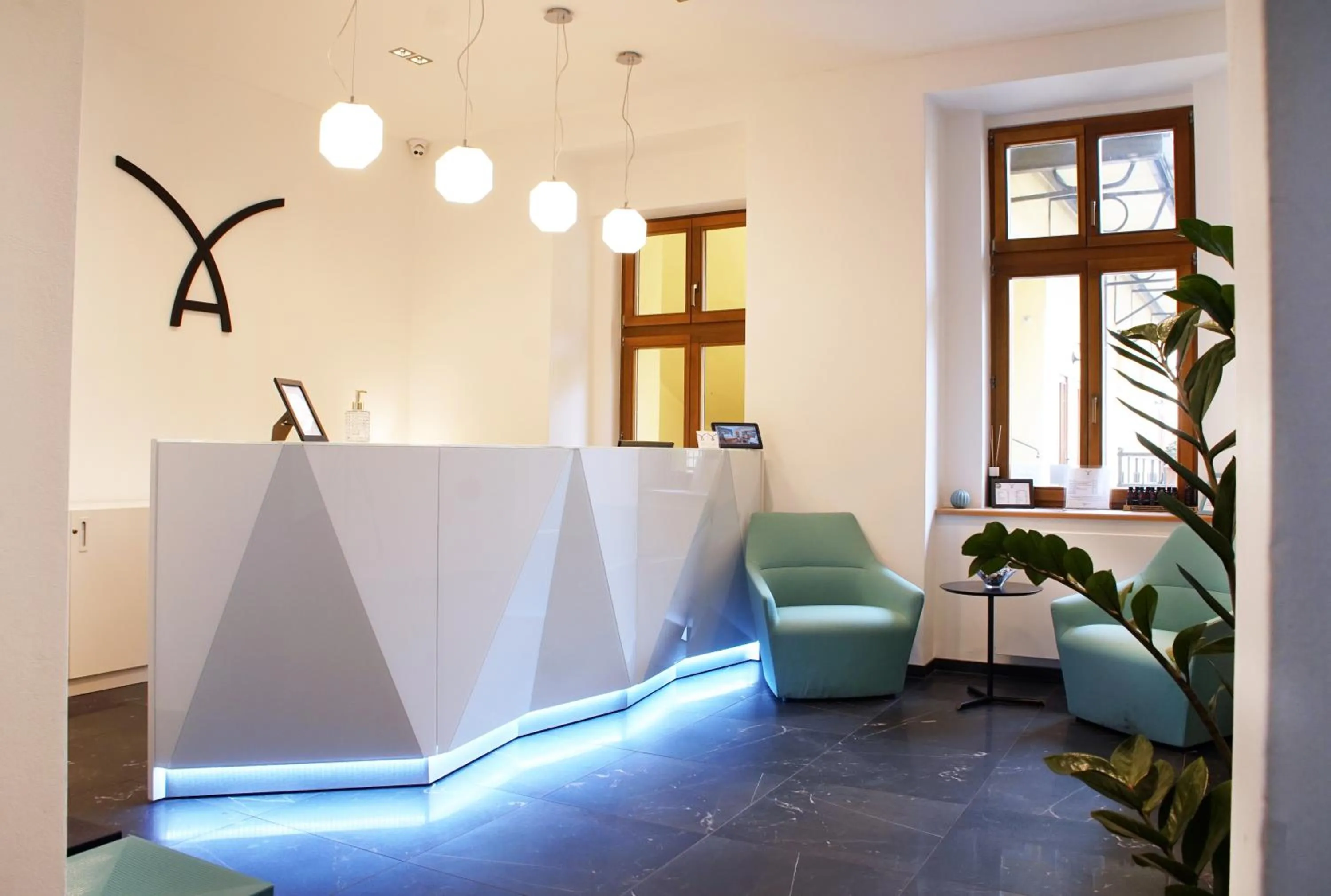 Lobby or reception in Anděl Apartments Praha