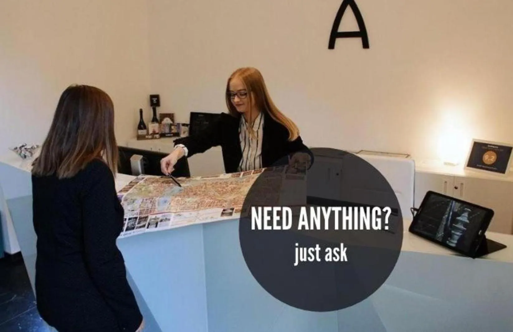 Lobby or reception in Anděl Apartments Praha