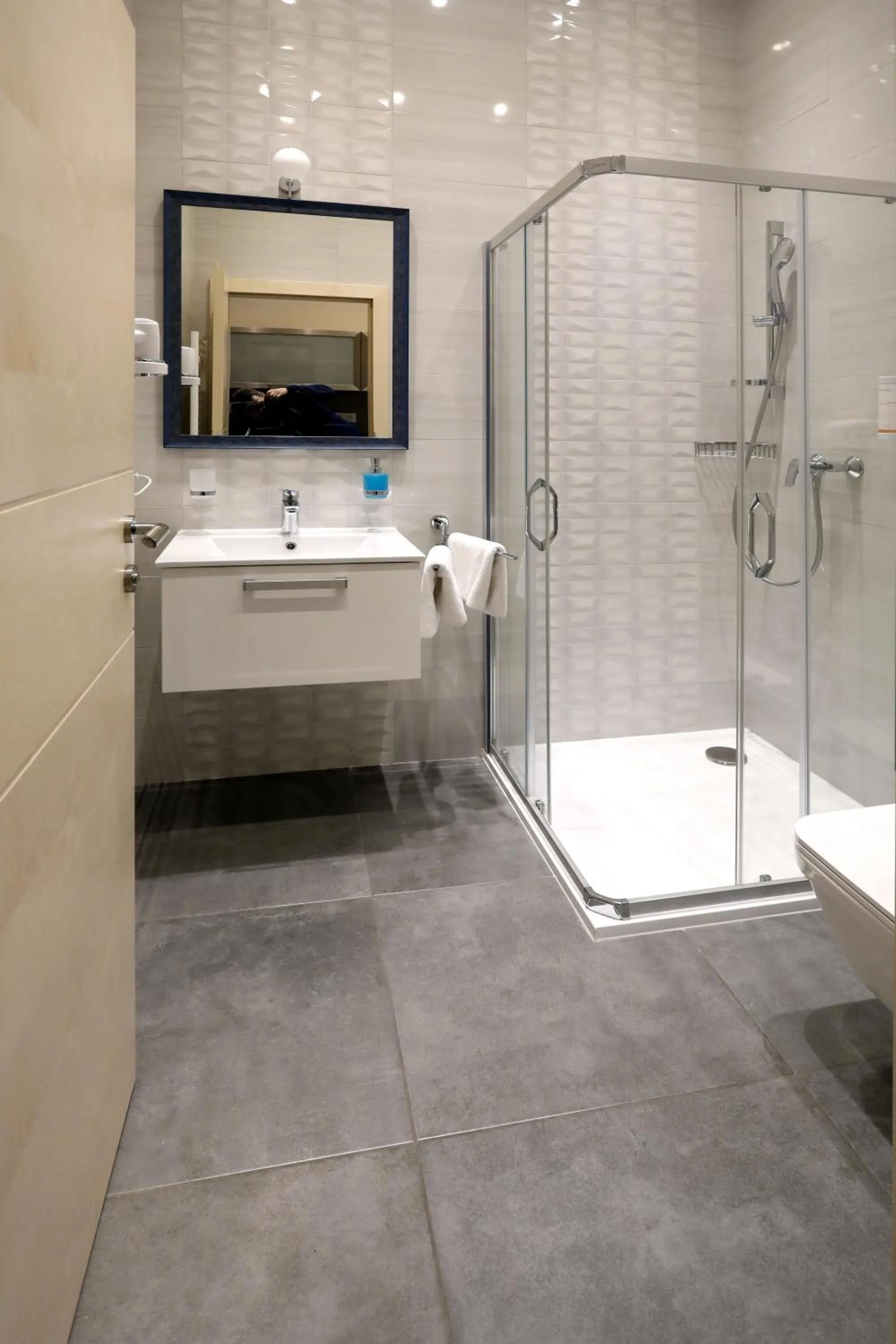 Shower in Anděl Apartments Praha