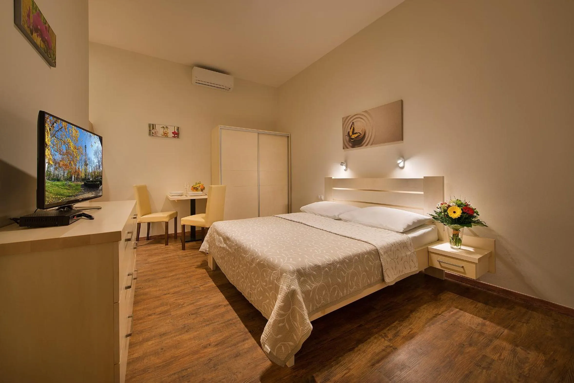 Bed in Anděl Apartments Praha