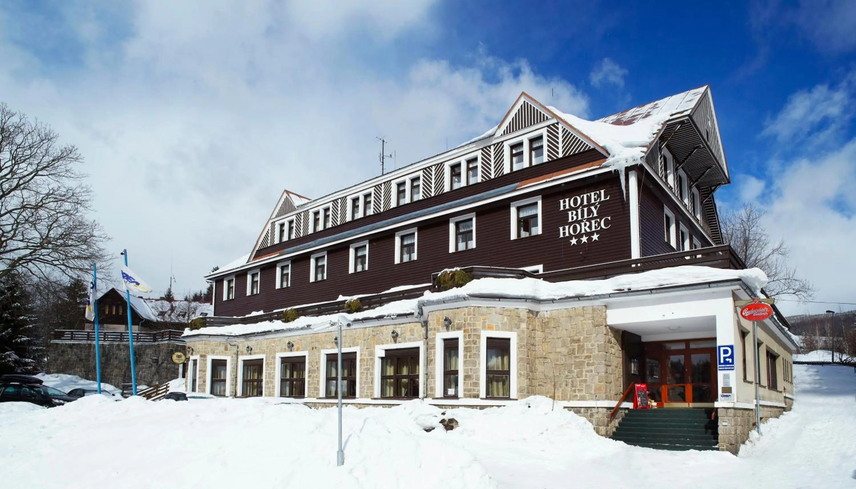 Facade/entrance in Spa Hotel Bily Horec