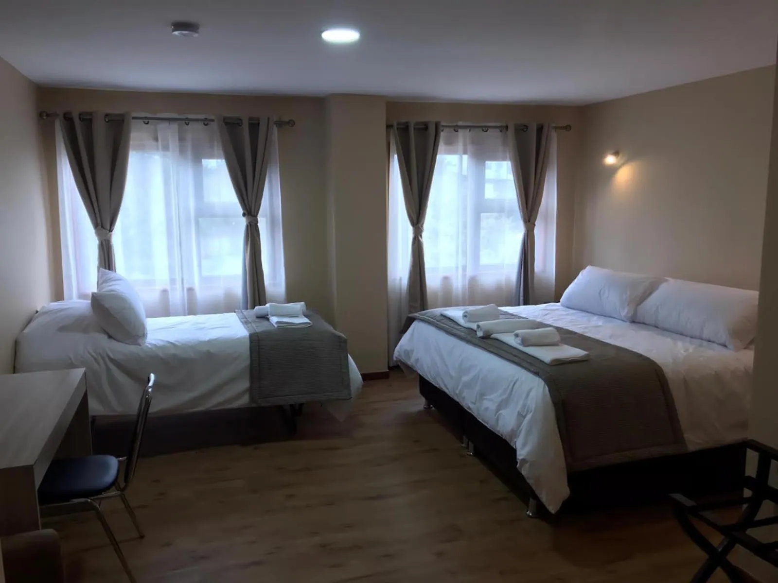 Bed in Gran Hotel Aysen