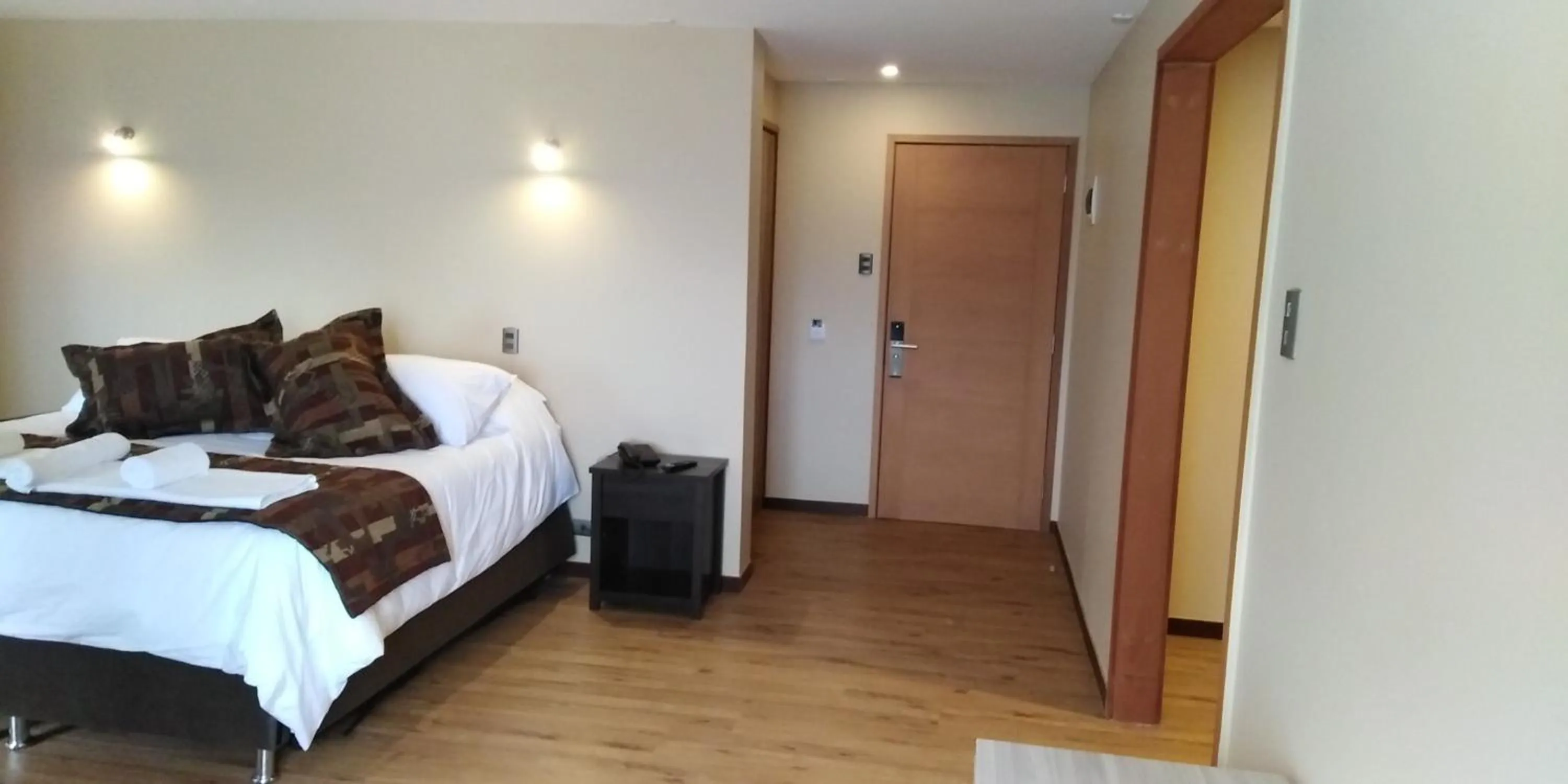 Bed in Gran Hotel Aysen