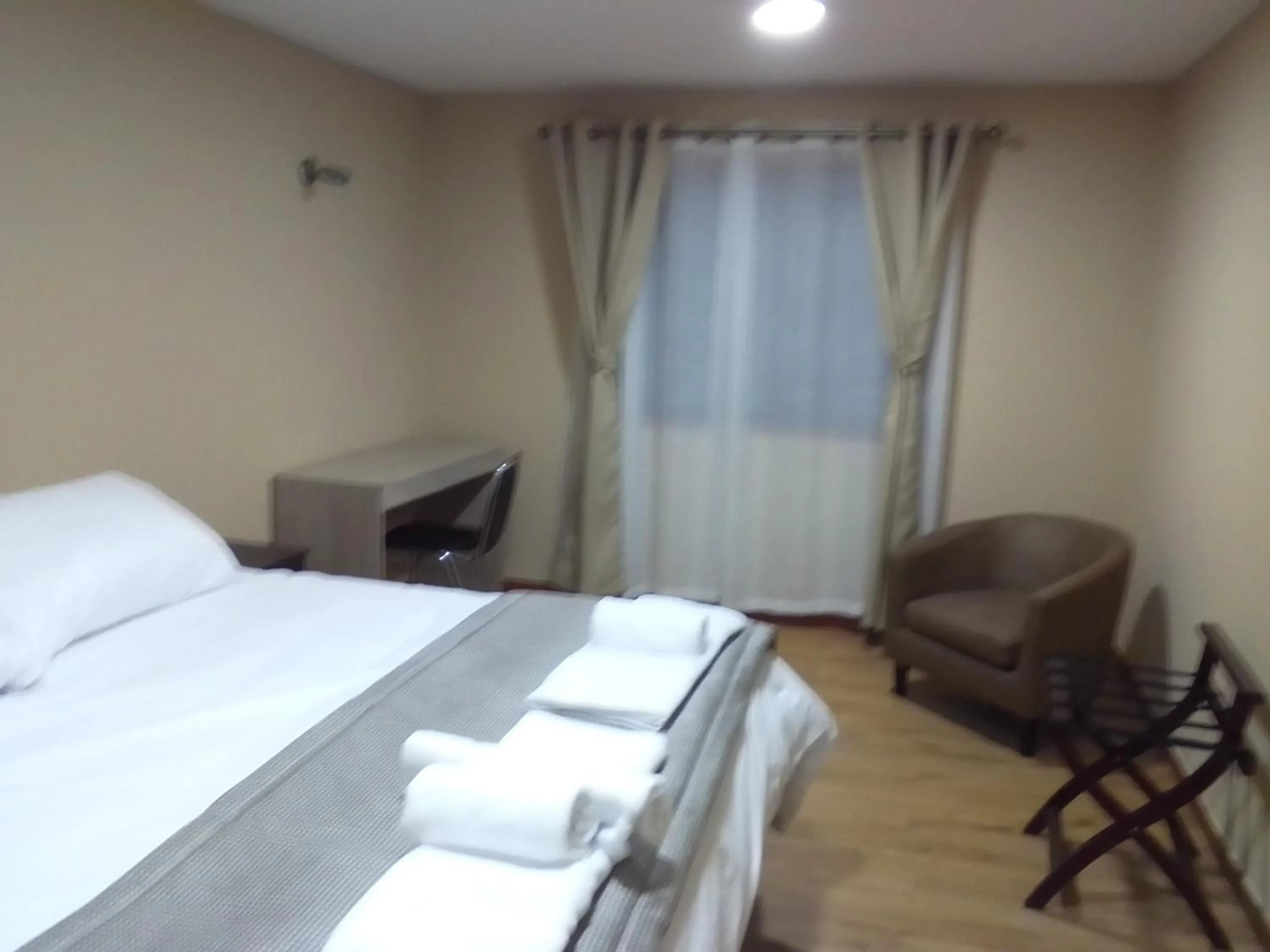 Bed in Gran Hotel Aysen