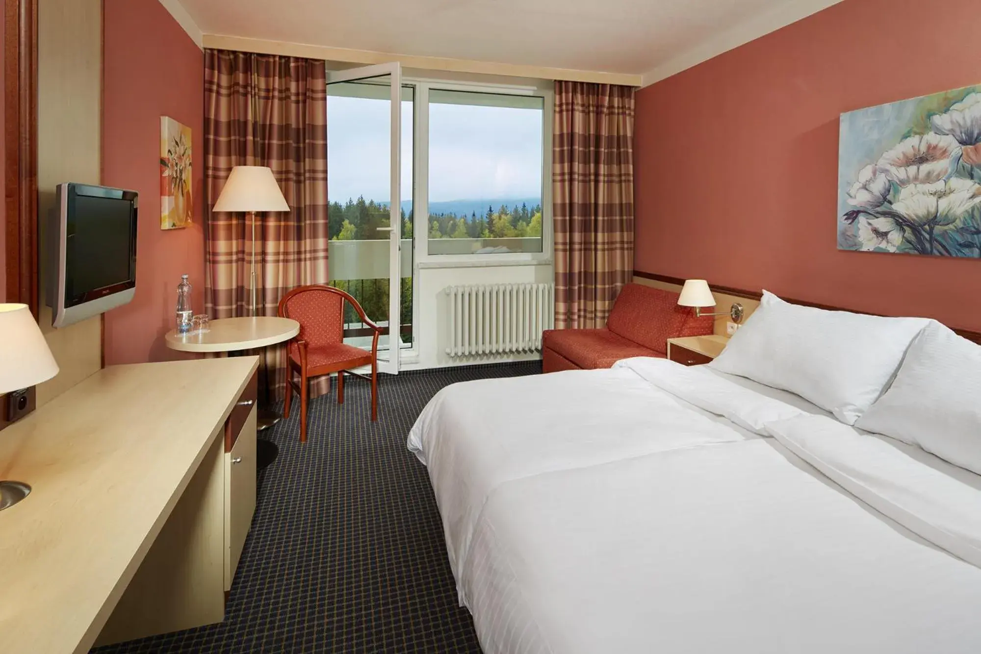 Deluxe Double Room with Balcony and Spa Access in OREA Resort Sklář Harrachov Deluxe Double Room with Balcony and Spa Access in OREA Resort Sklář Harrachov