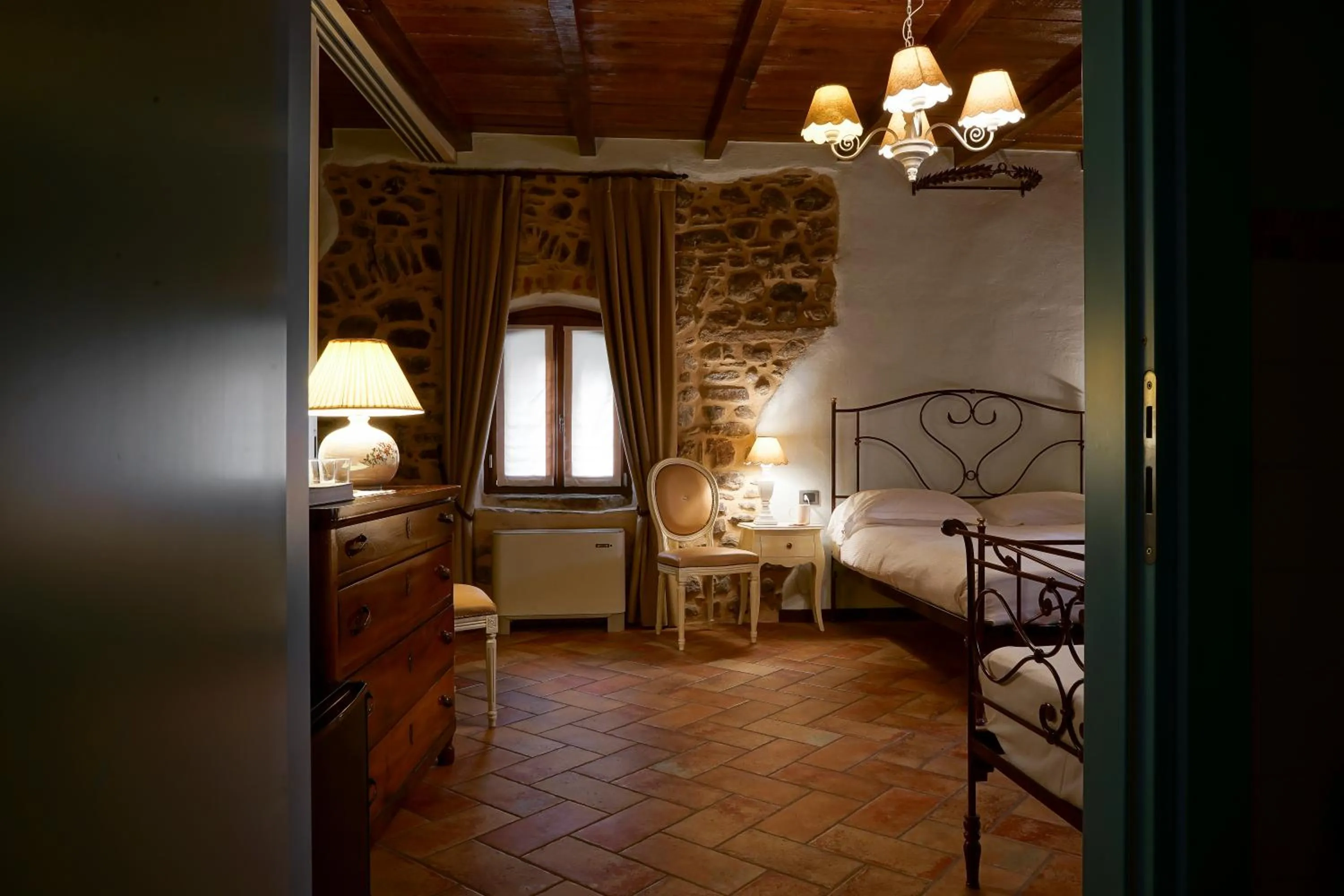 Bed in Locanda Osteria Marascia