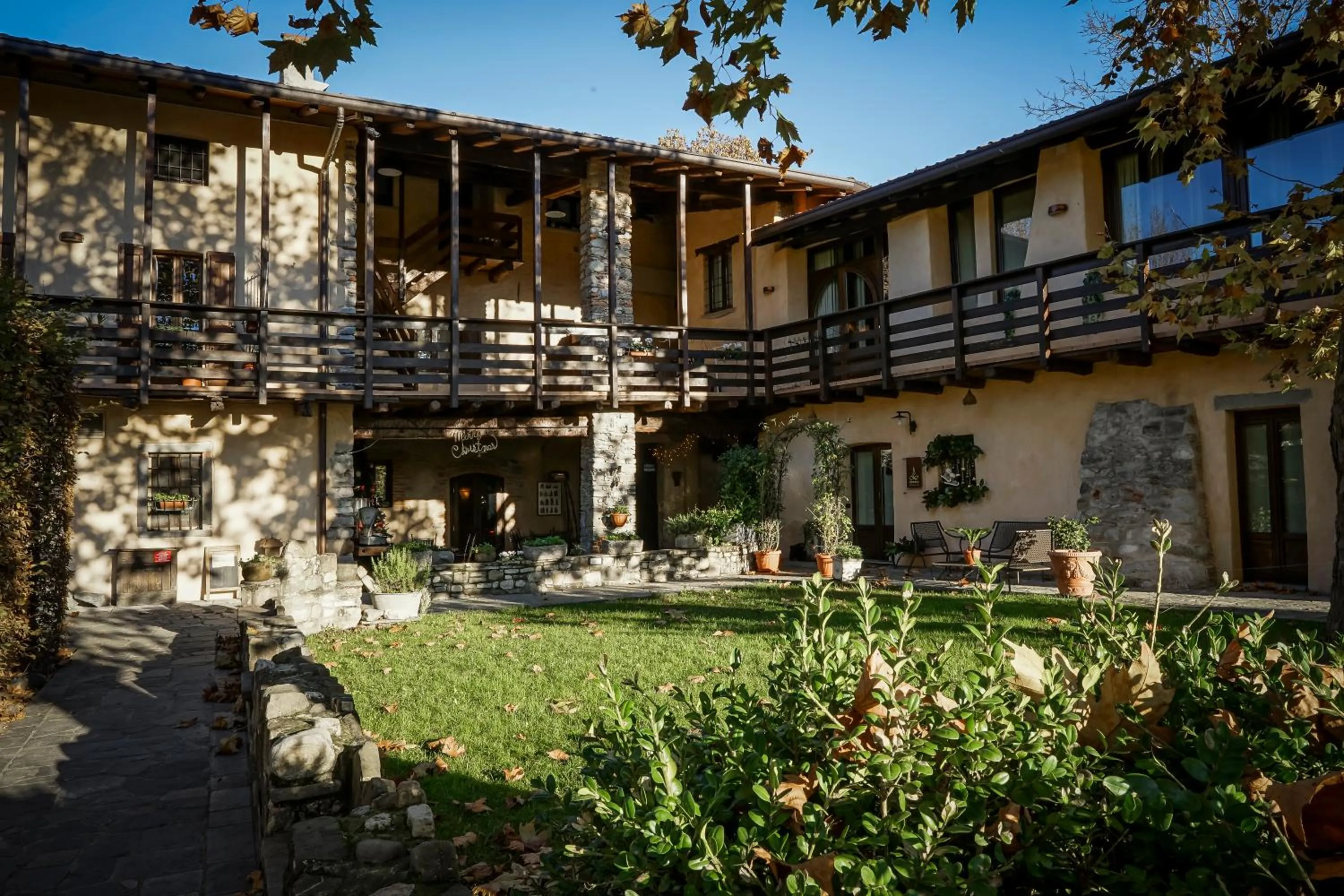 Garden in Locanda Osteria Marascia