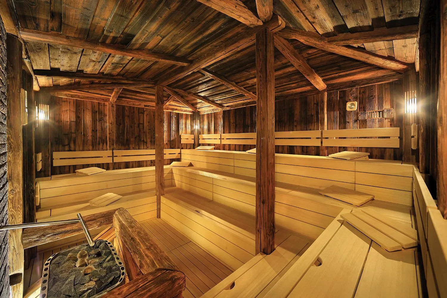 Sauna in Absolutum Wellness Hotel