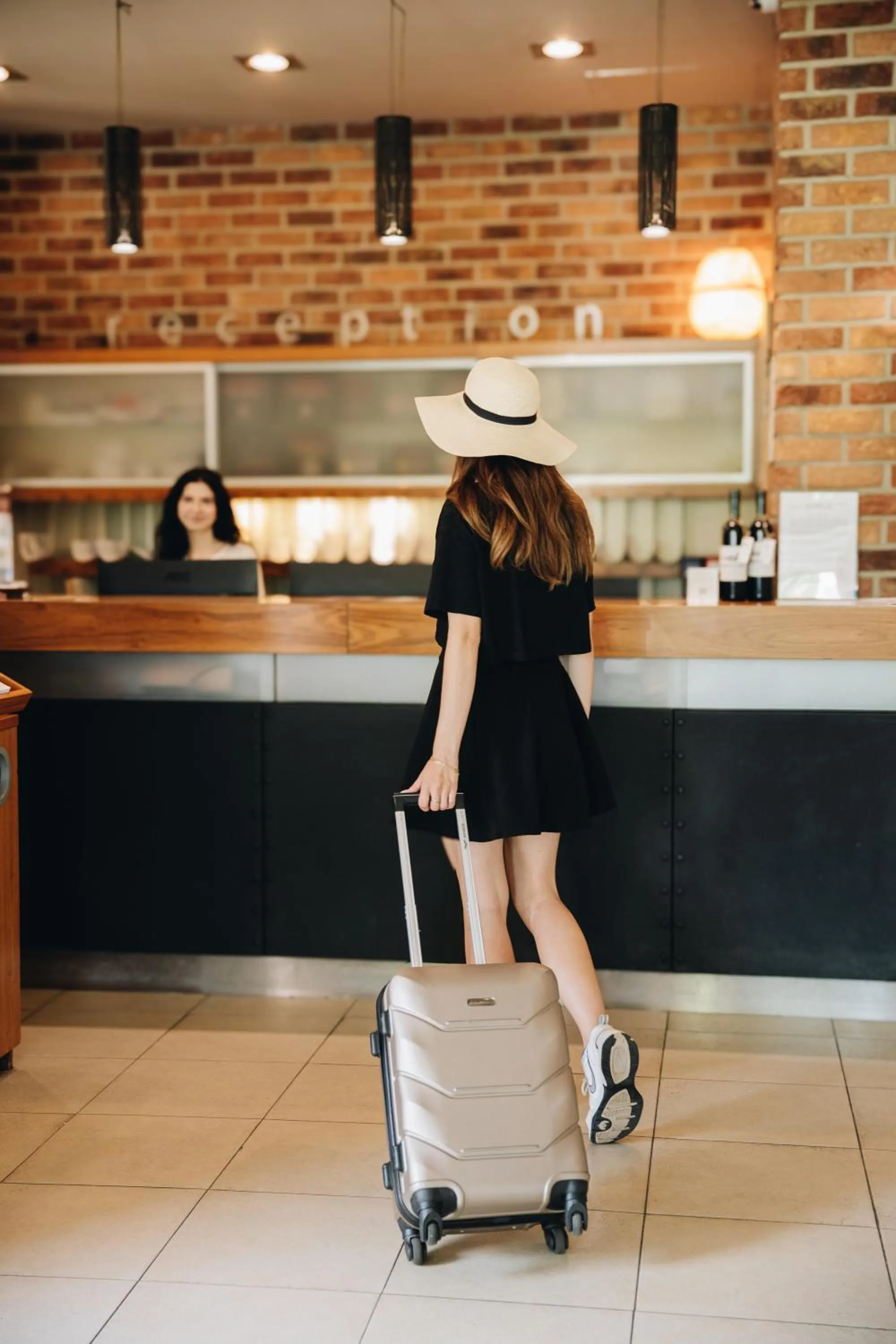 Lobby or reception in Absolutum Wellness Hotel