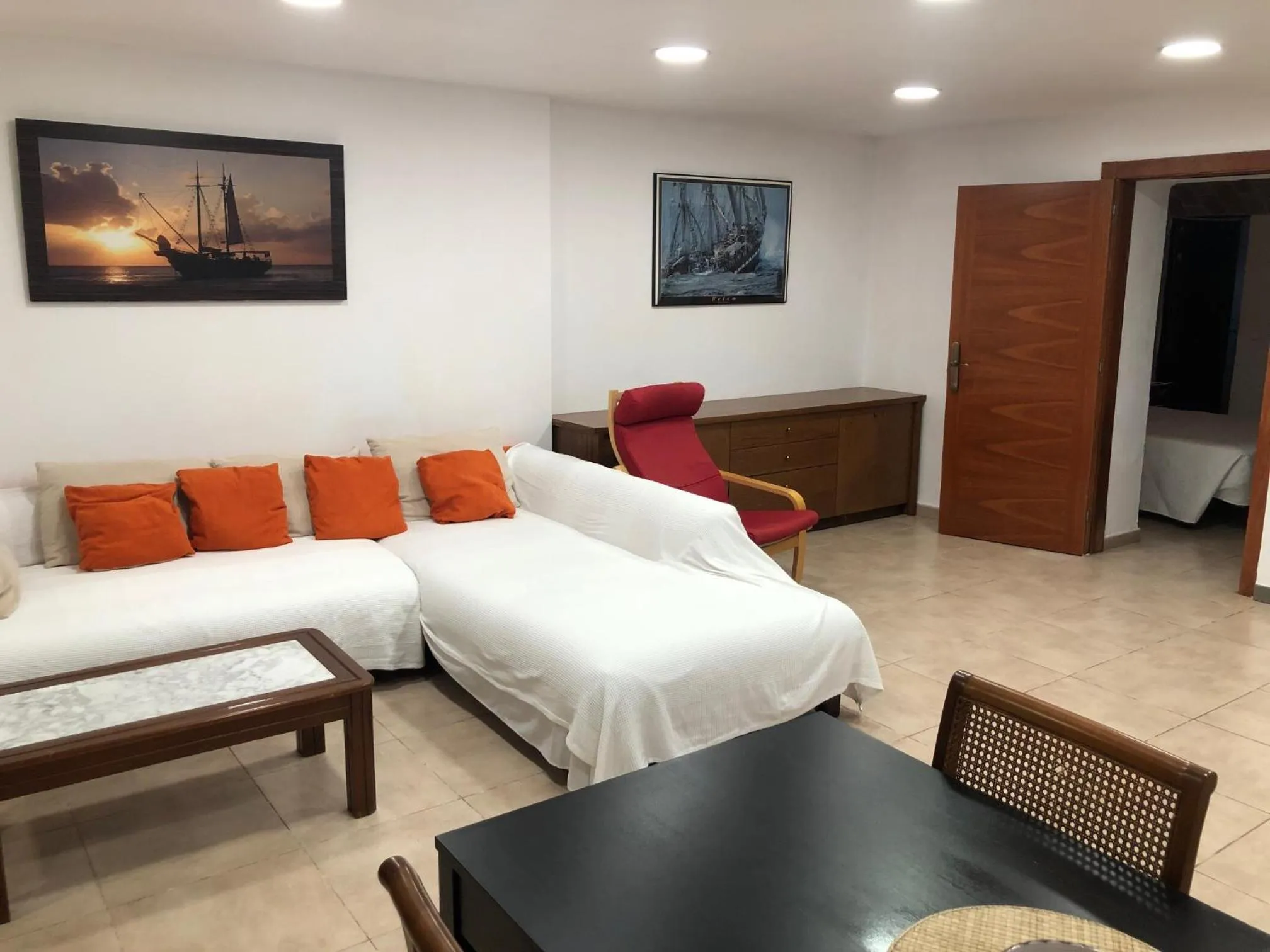 Living room, Seating Area in Llar de Capitans