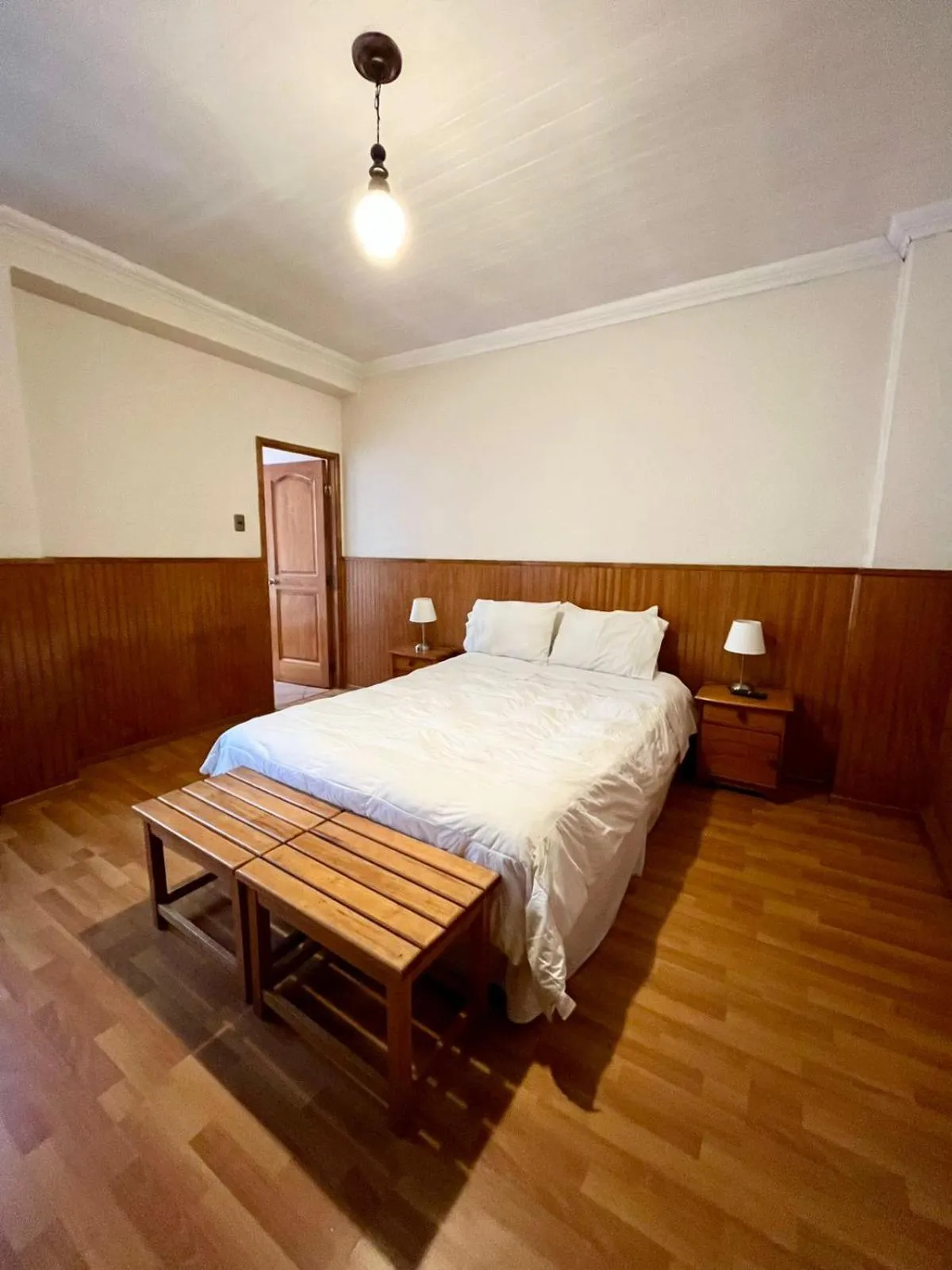 Bed in CHALET CHAPITAL Punta Arenas