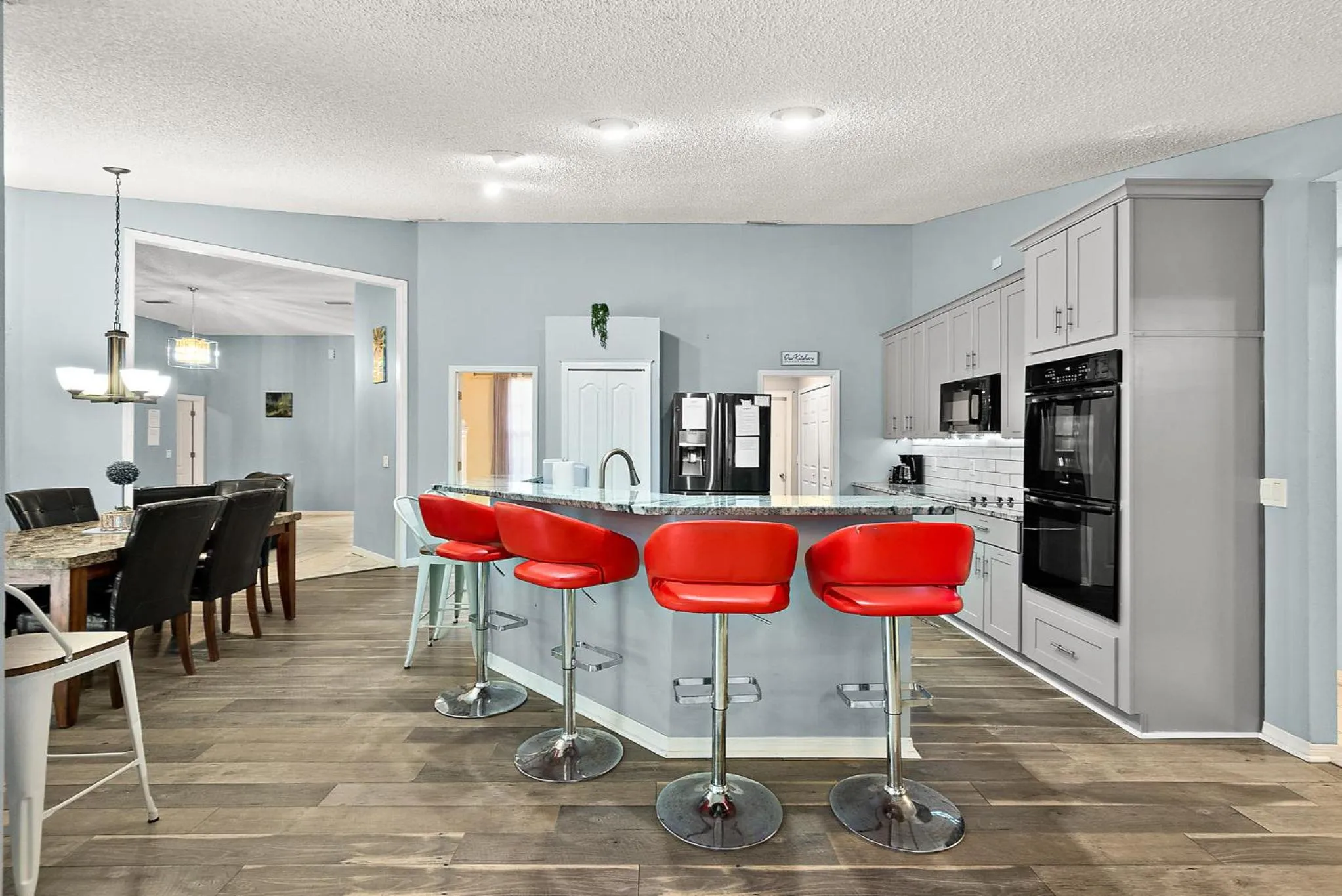 Kitchen or kitchenette in Tropical Escape with Relaxing Heated Pool & Palm Breezes