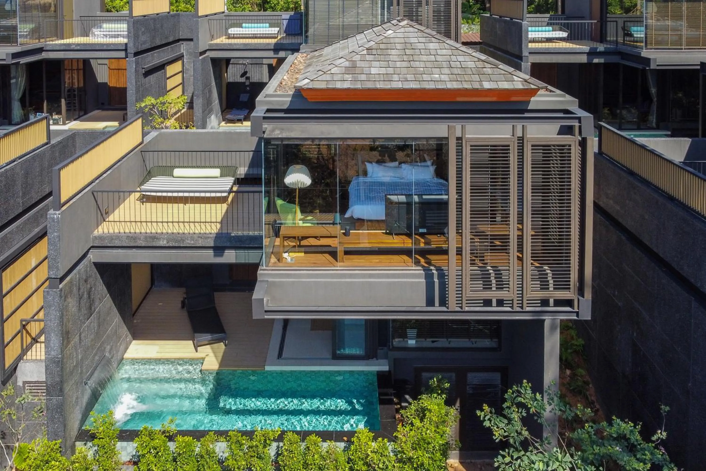 Bird's eye view in AKRA Collection Layan - Hideaway Villas