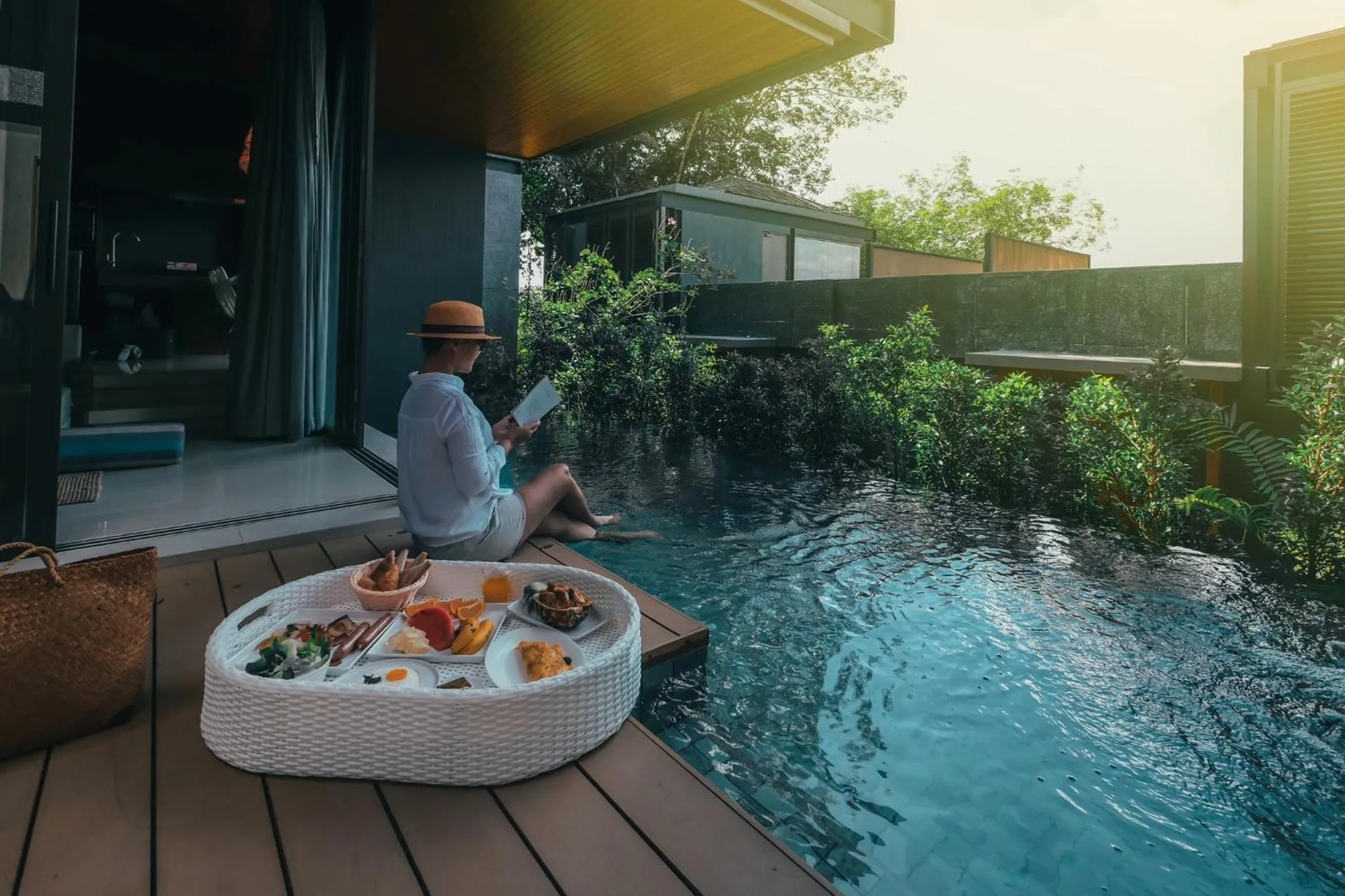 Swimming pool in AKRA Collection Layan - Hideaway Villas