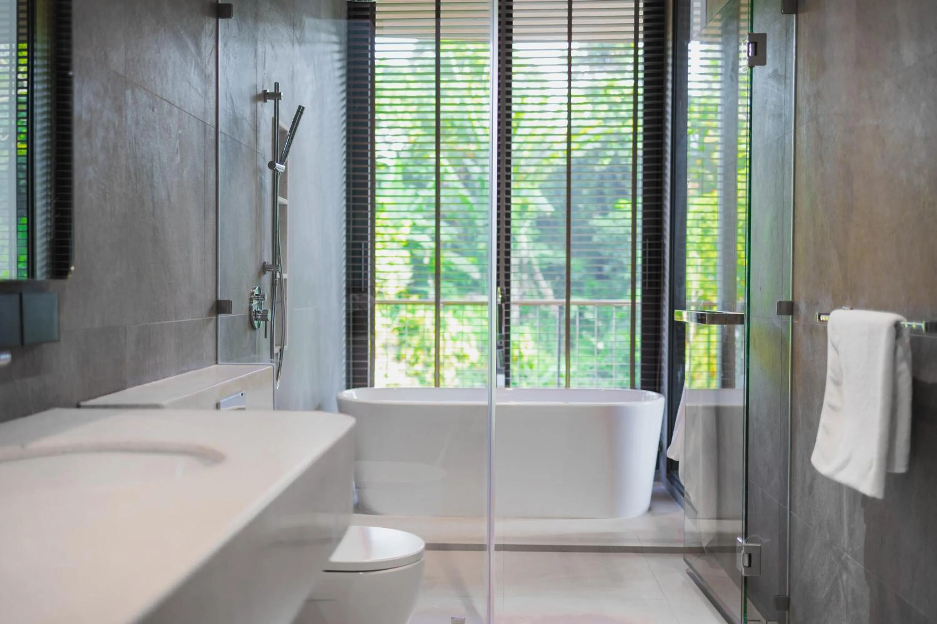 Shower in AKRA Collection Layan - Hideaway Villas