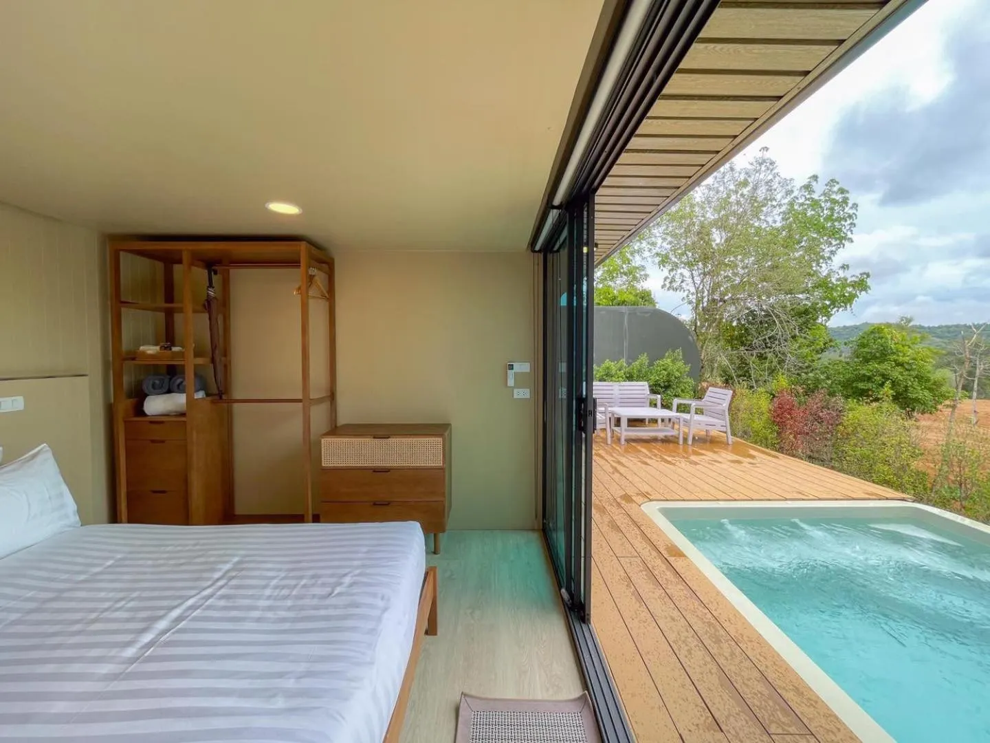 Bedroom, Bed in AKRA Collection Layan - Hideaway Villas