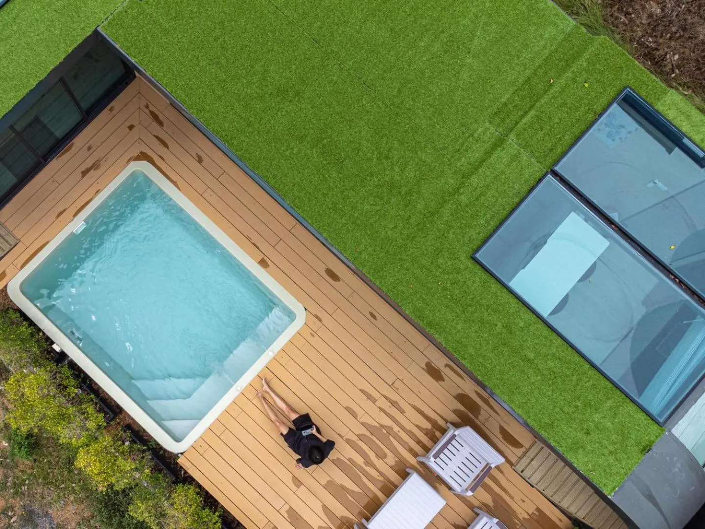 Pool view in AKRA Collection Layan - Hideaway Villas