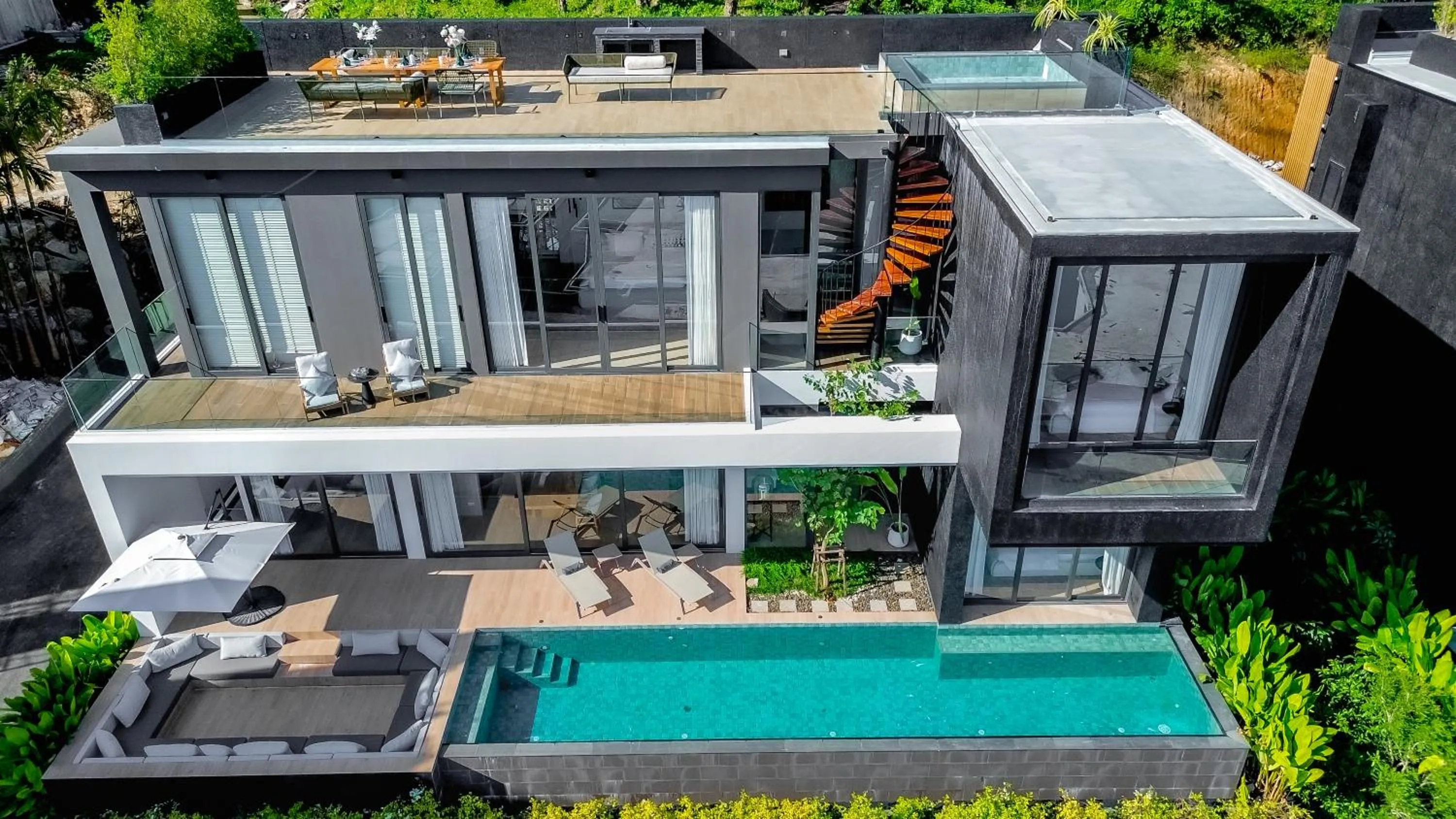 Floor plan in AKRA Collection Layan - Hideaway Villas