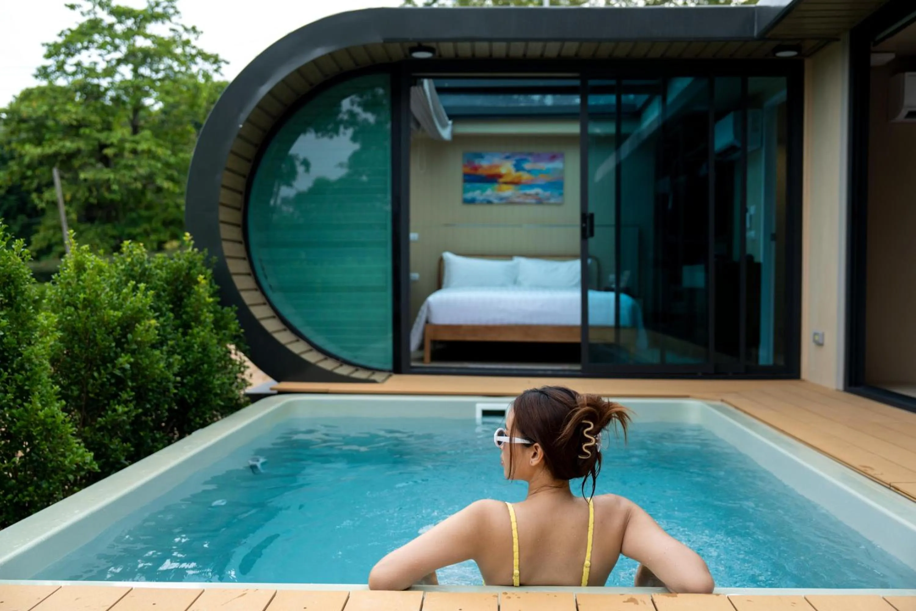 People in AKRA Collection Layan - Hideaway Villas