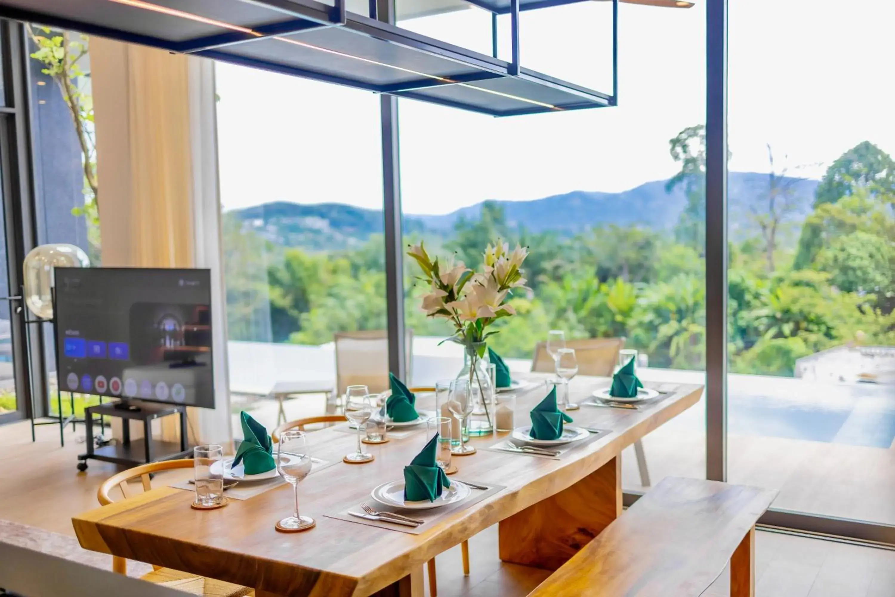 Mountain view in AKRA Collection Layan - Hideaway Villas Mountain view in AKRA Collection Layan - Hideaway Villas