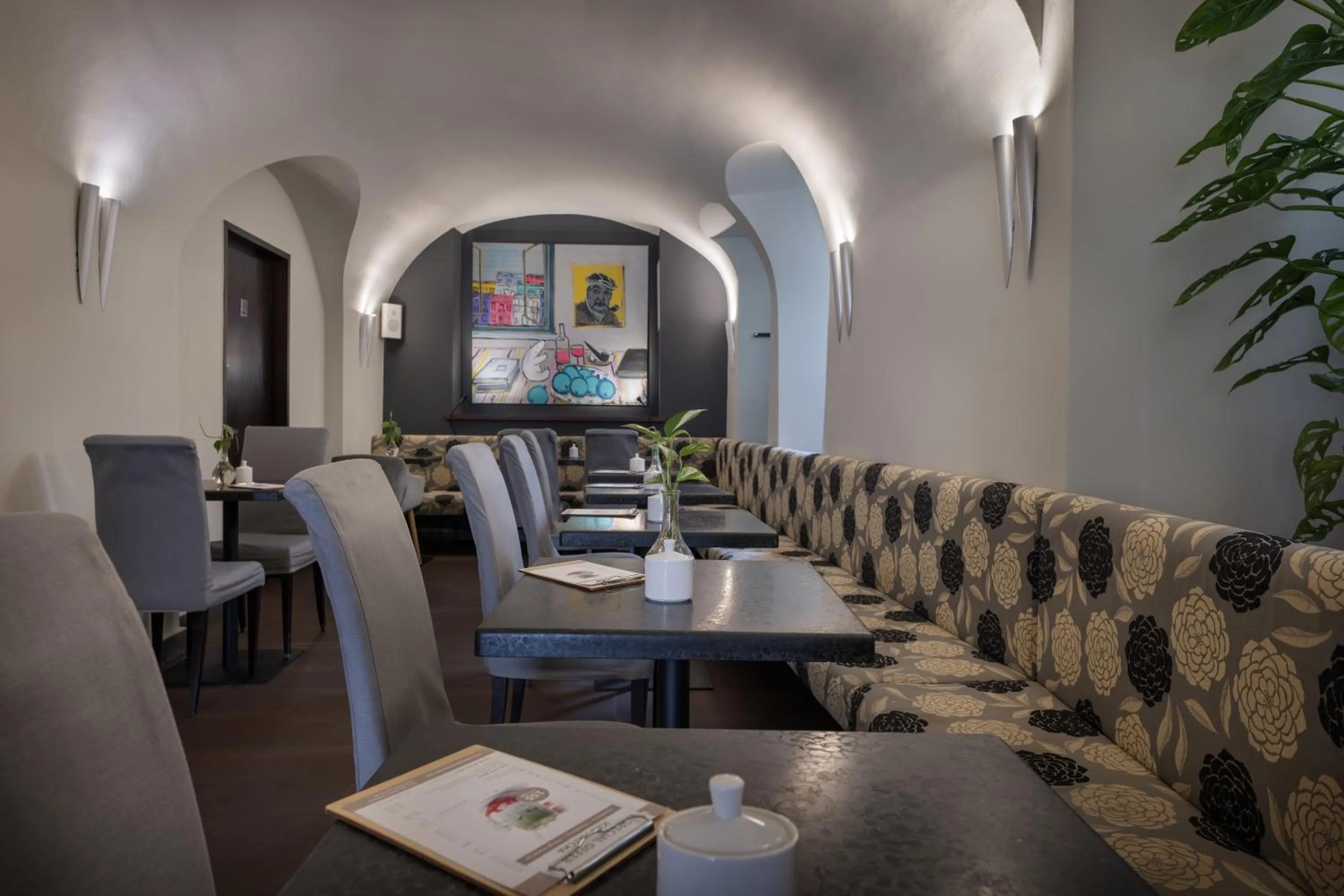 Lobby or reception in Design Hotel Neruda