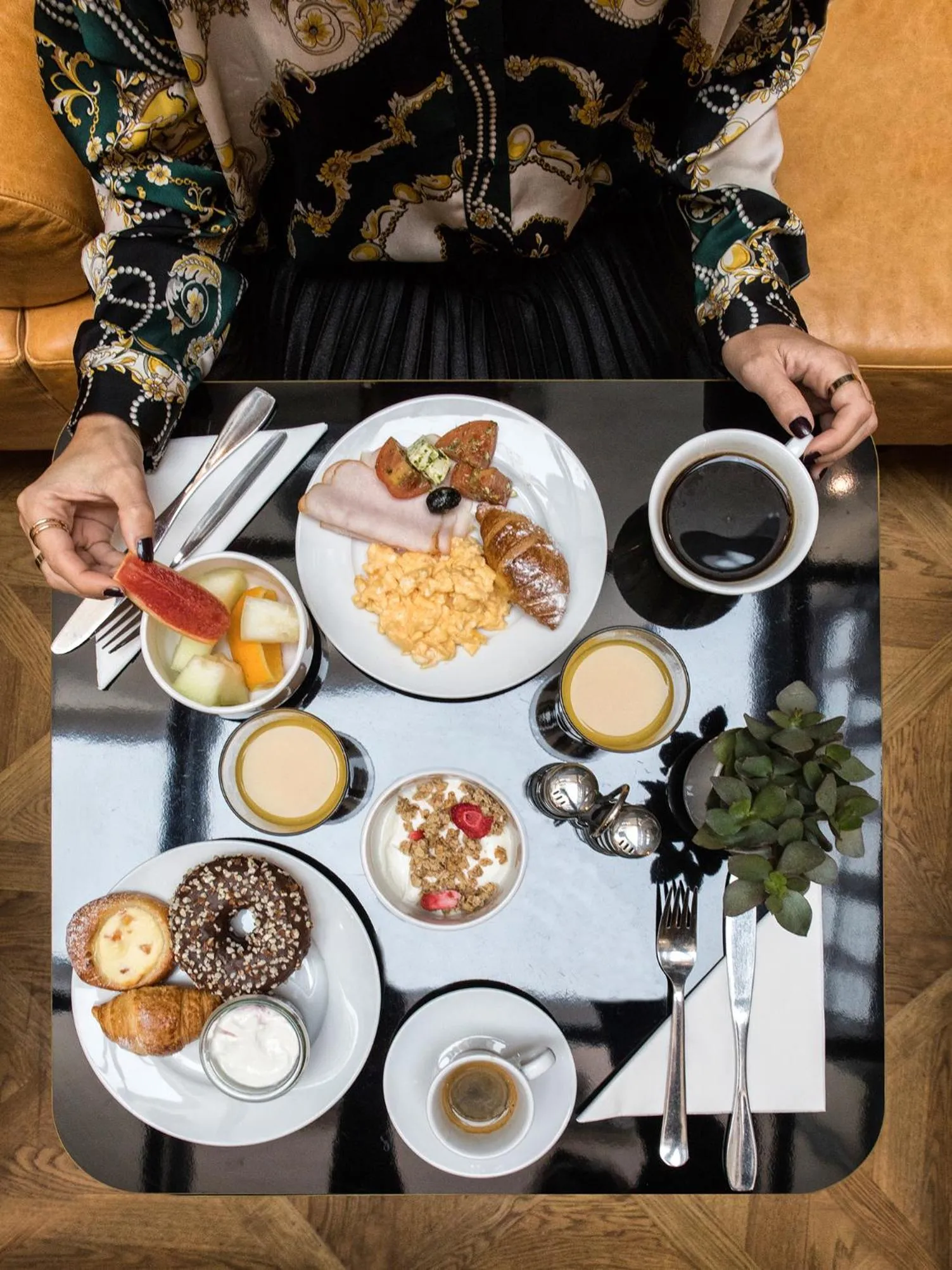 Food and drinks in Design Hotel Neruda