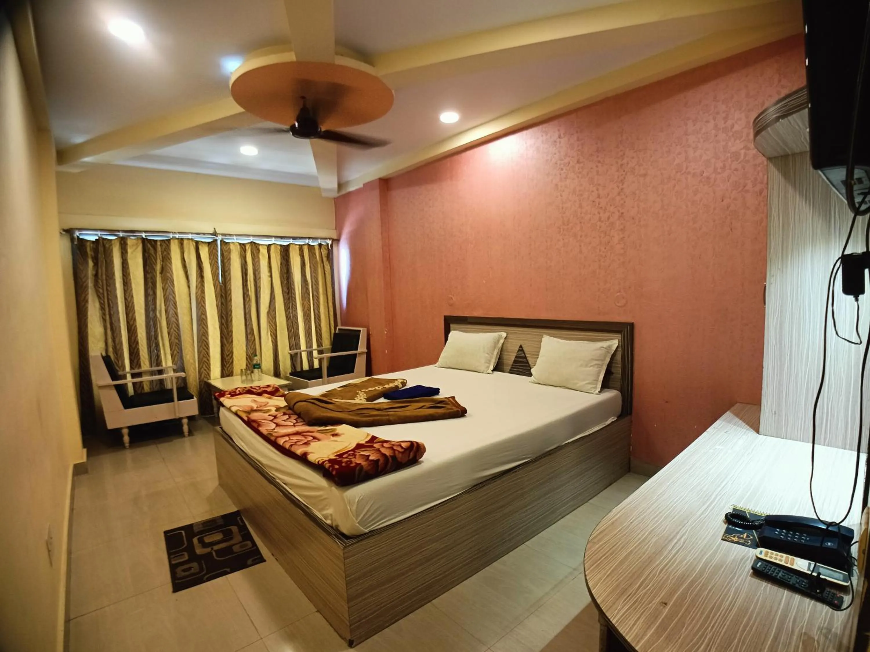 Bed in Hotel Sea Coast