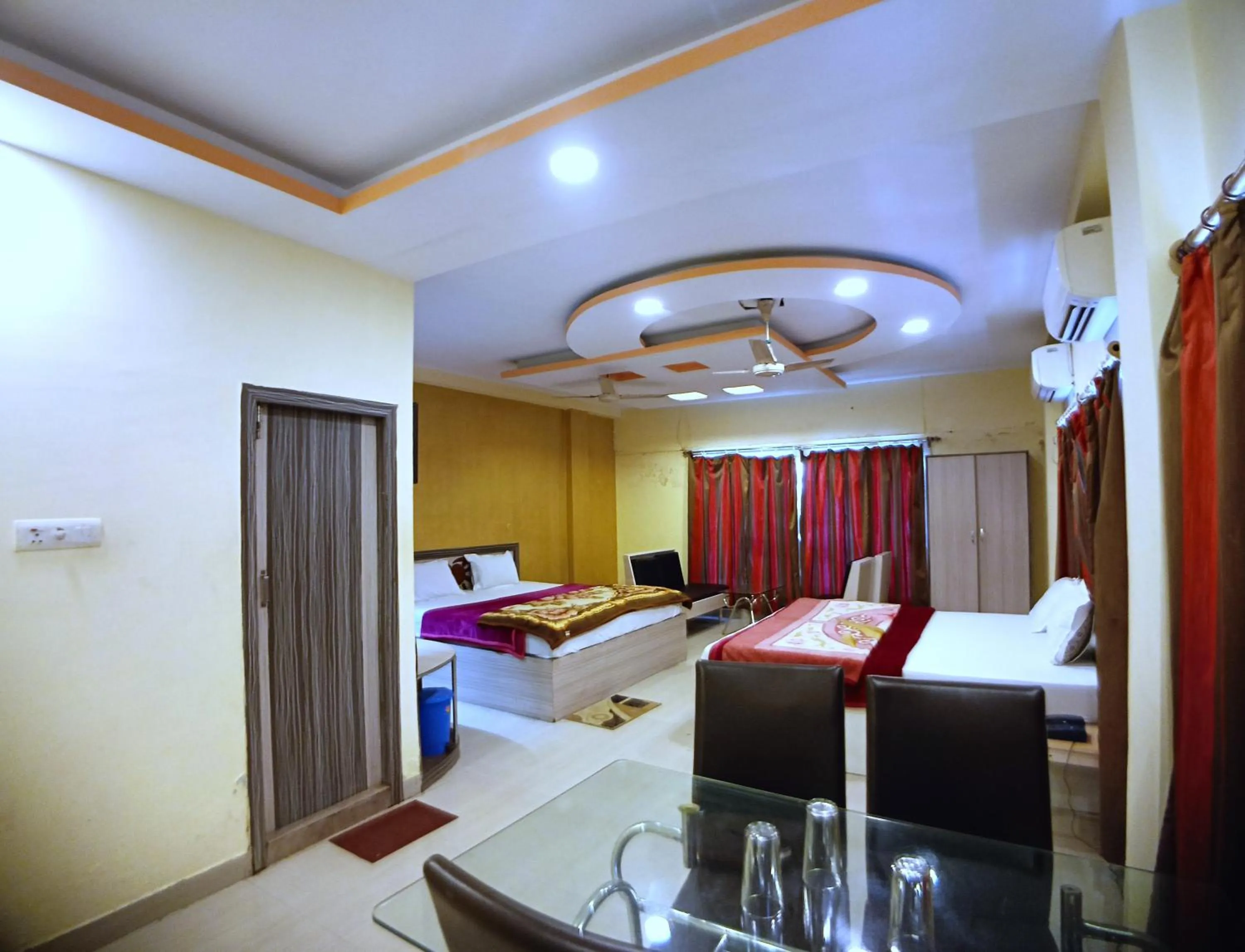 Bed in Hotel Sea Coast