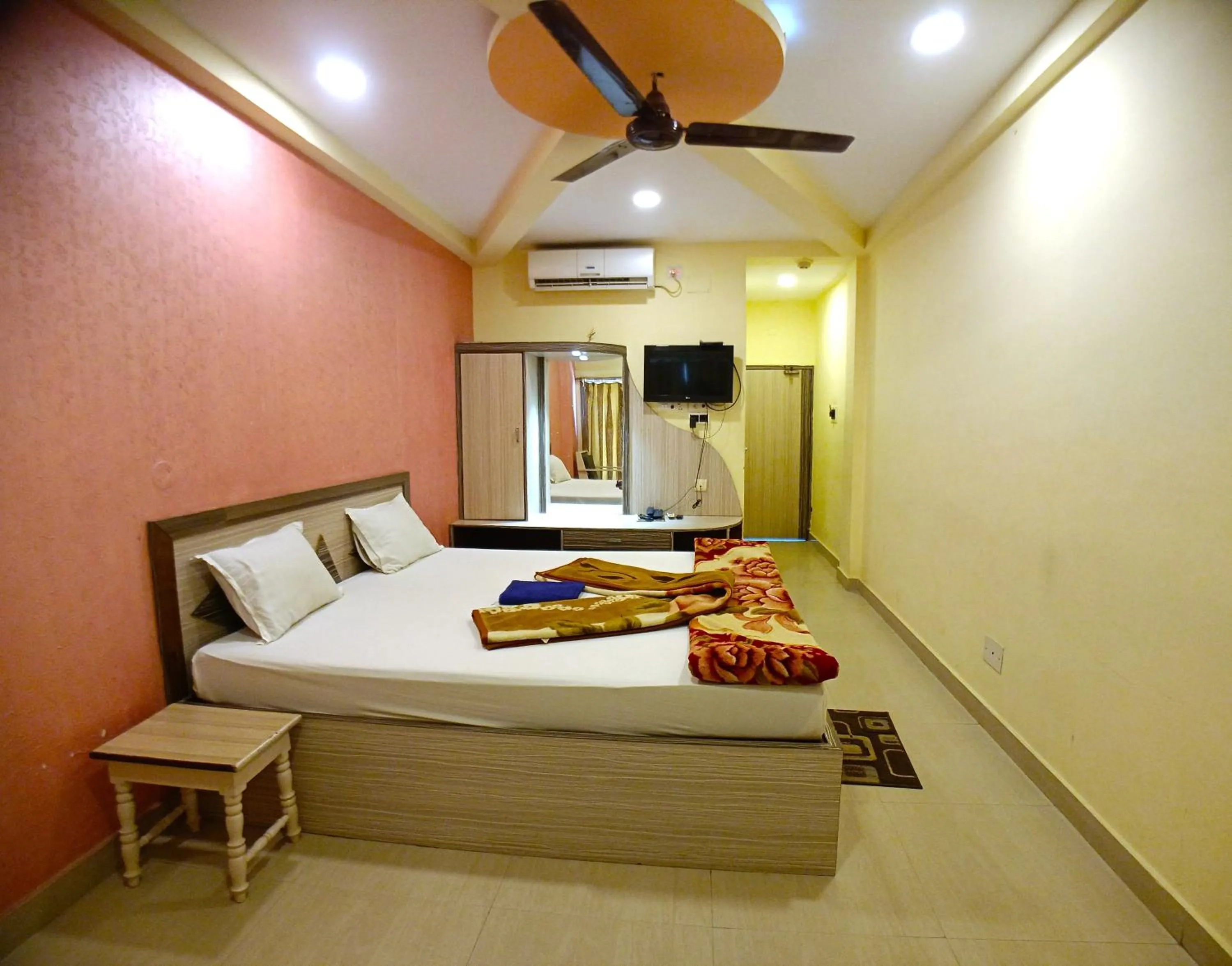 Bed in Hotel Sea Coast