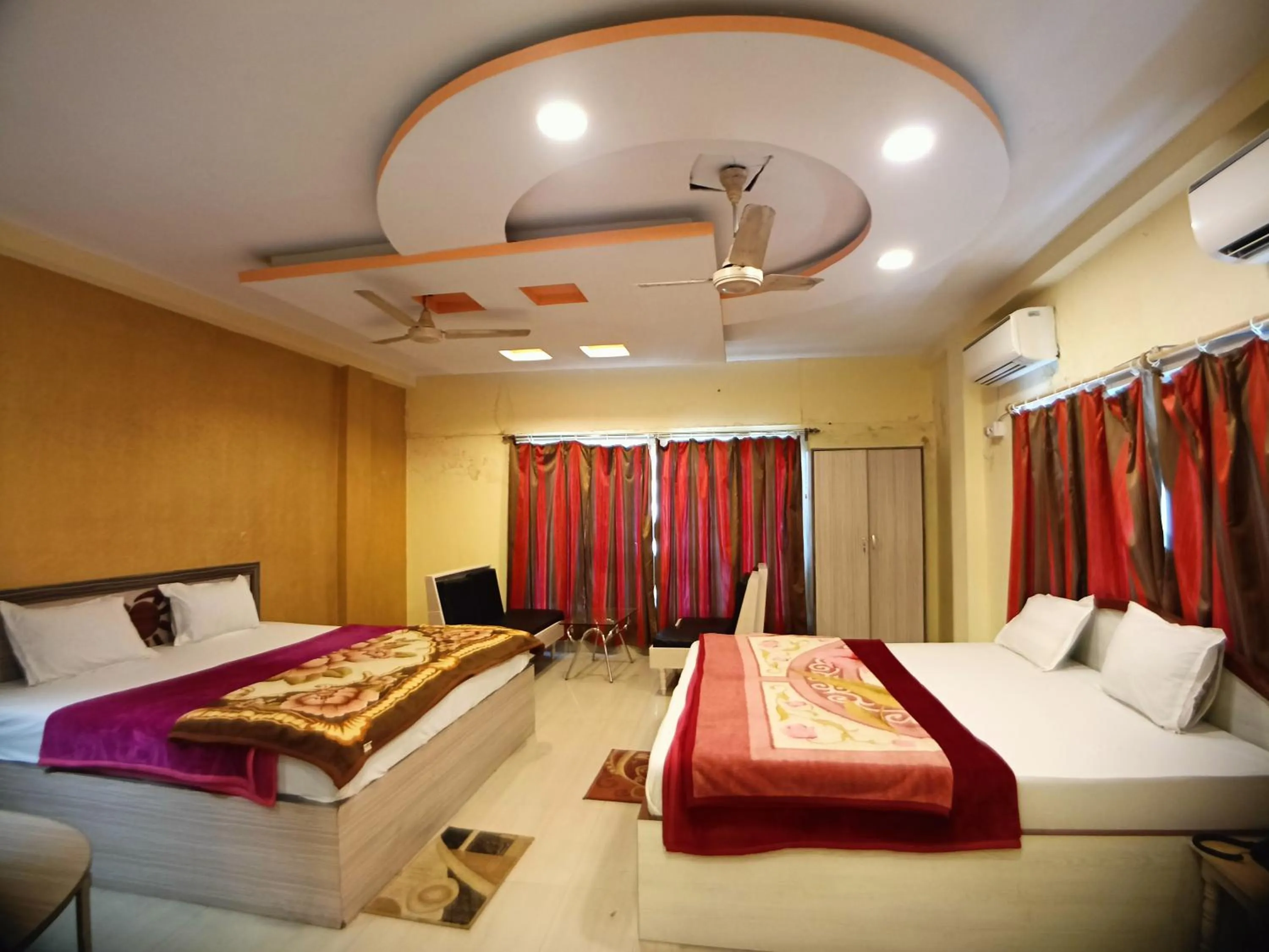 Bed in Hotel Sea Coast