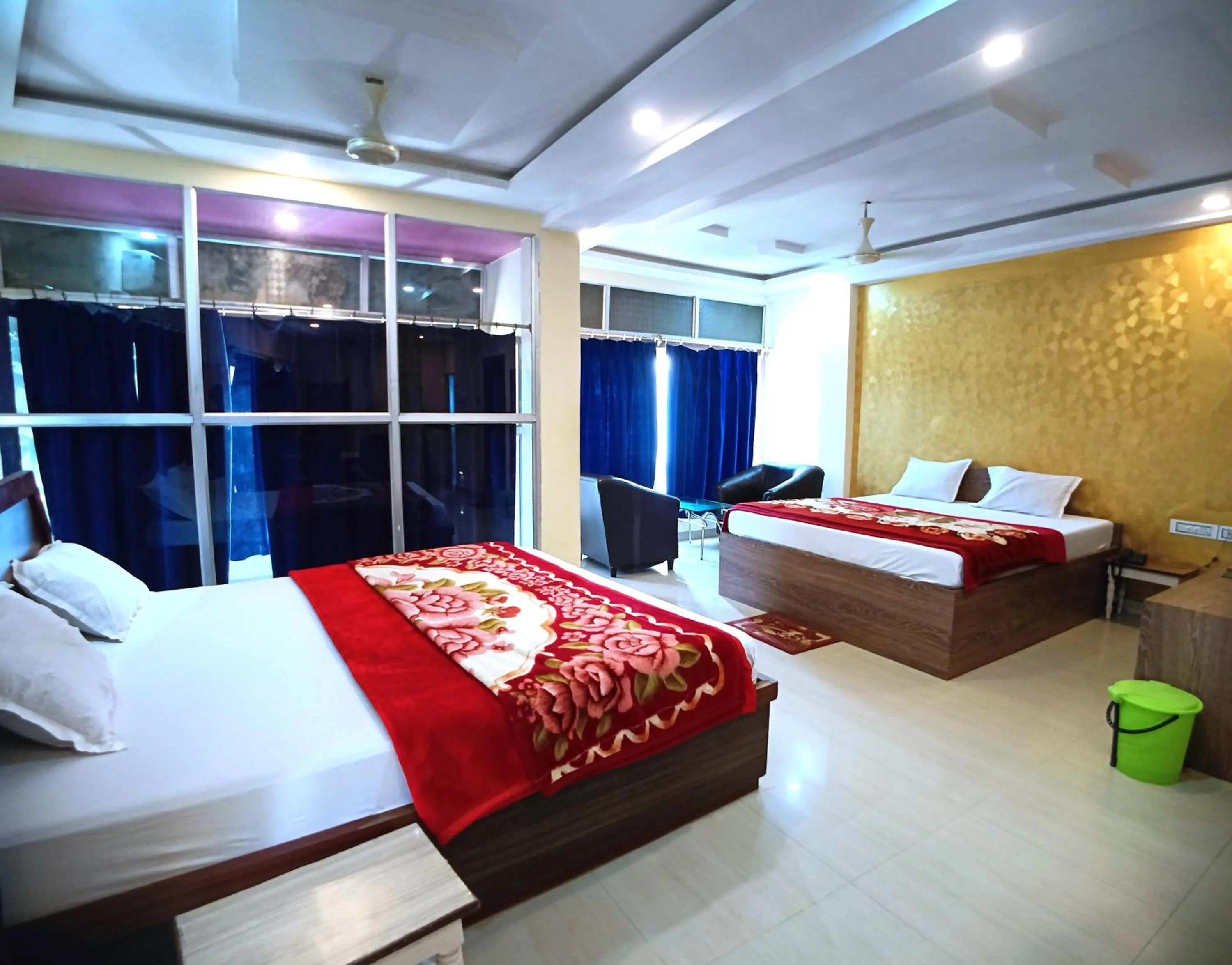 Bed in Hotel Sea Coast