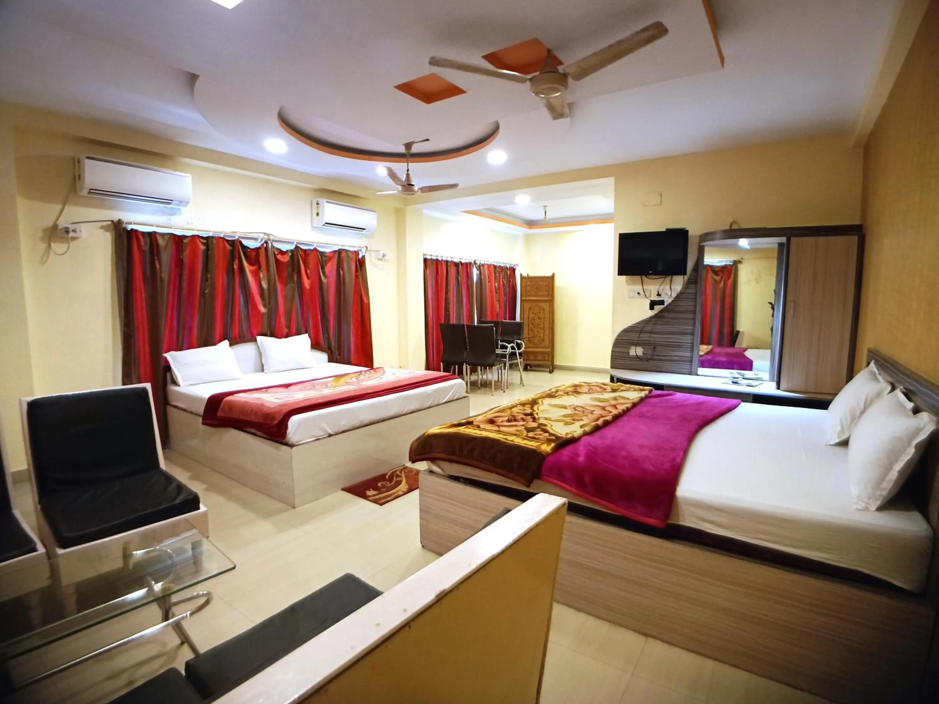 Bed in Hotel Sea Coast