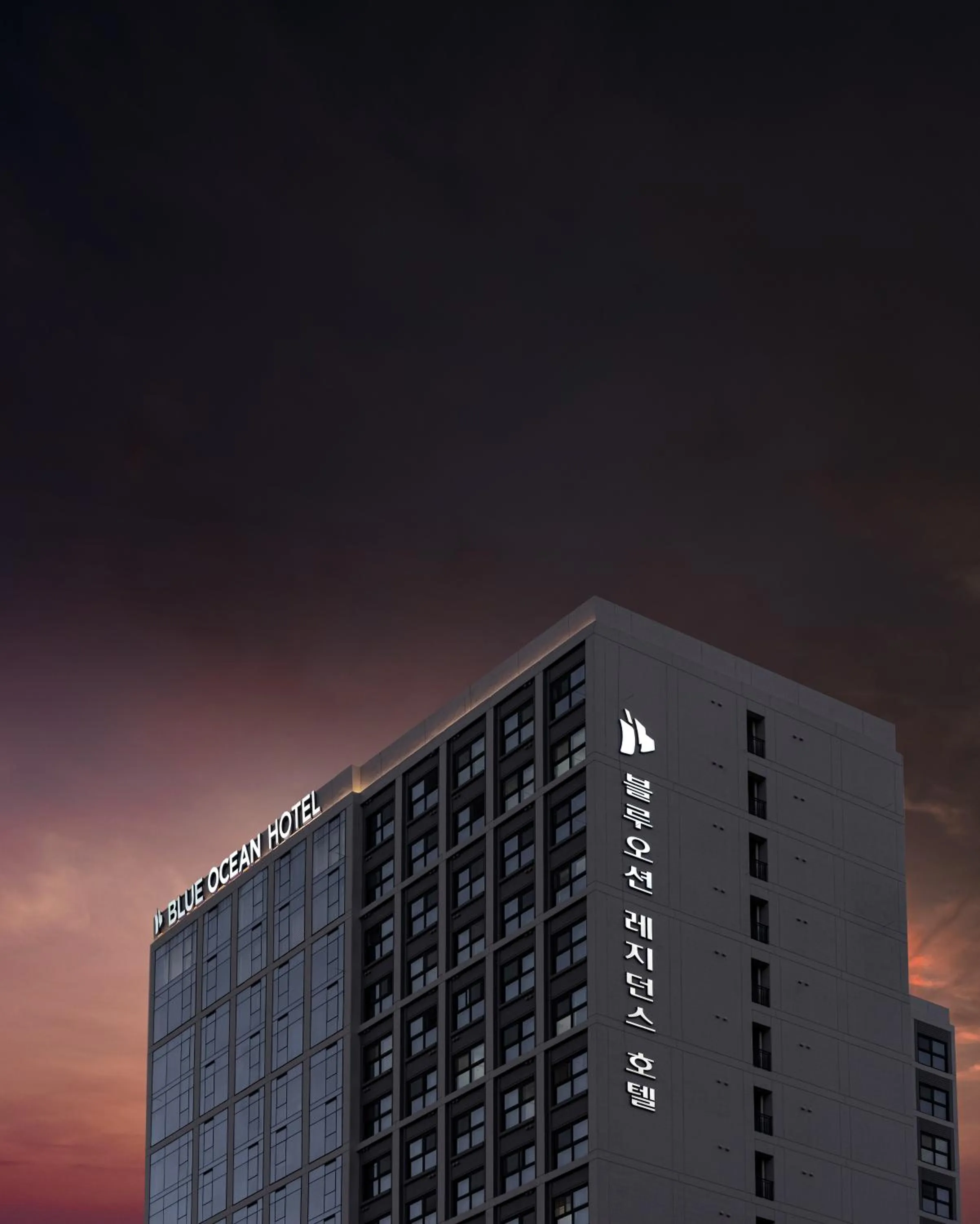 Property building in Blue Ocean Residence Hotel