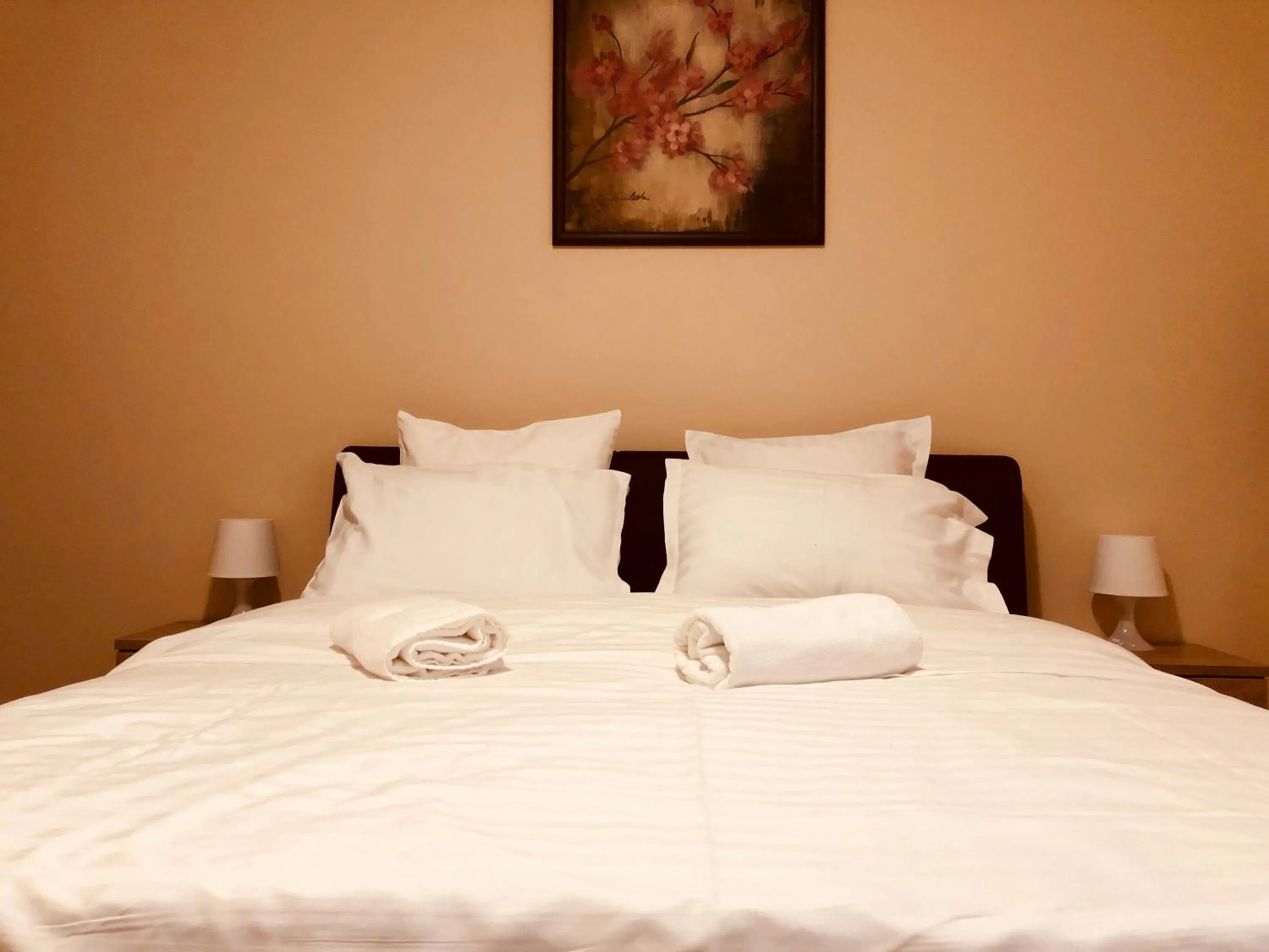 Bed in Monte Carlo Palace Rooms