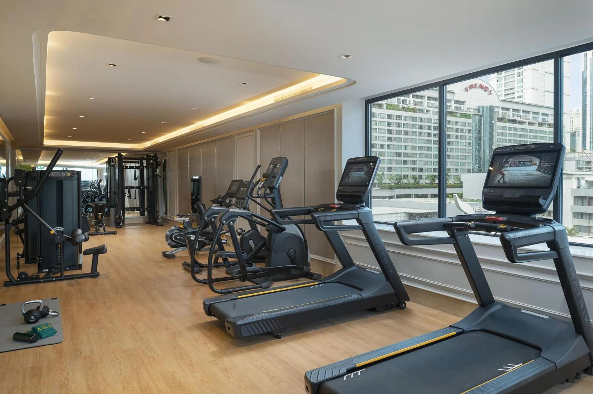 Fitness centre/facilities in Aira Hotel Bangkok Sukhumvit 11