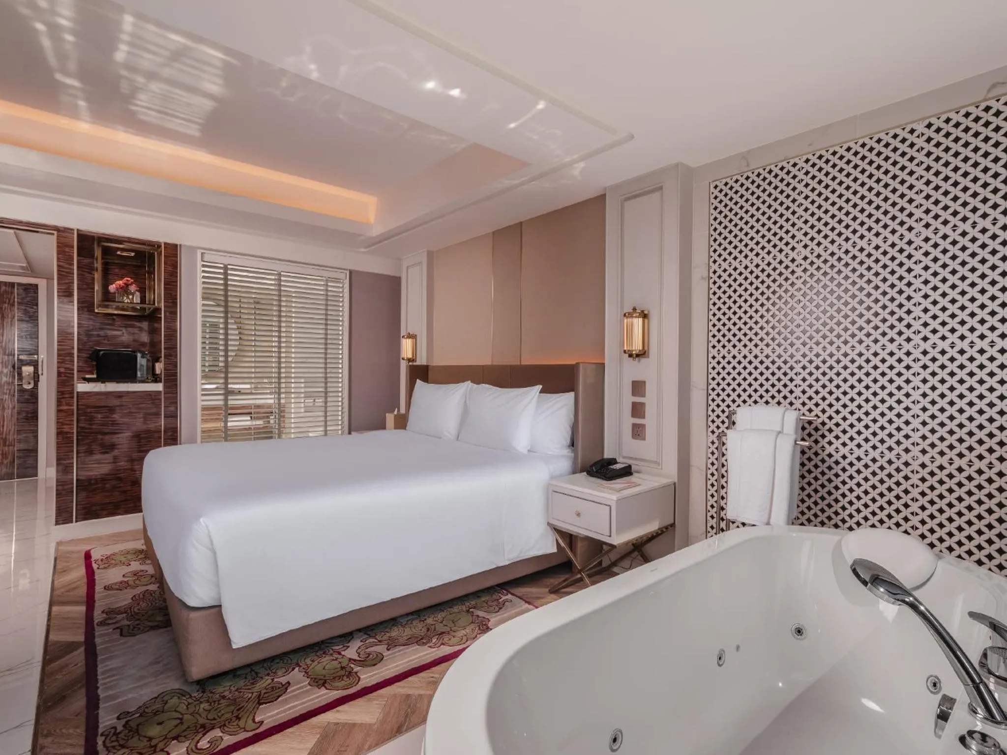 Photo of the whole room, Bed in Aira Hotel Bangkok Sukhumvit 11