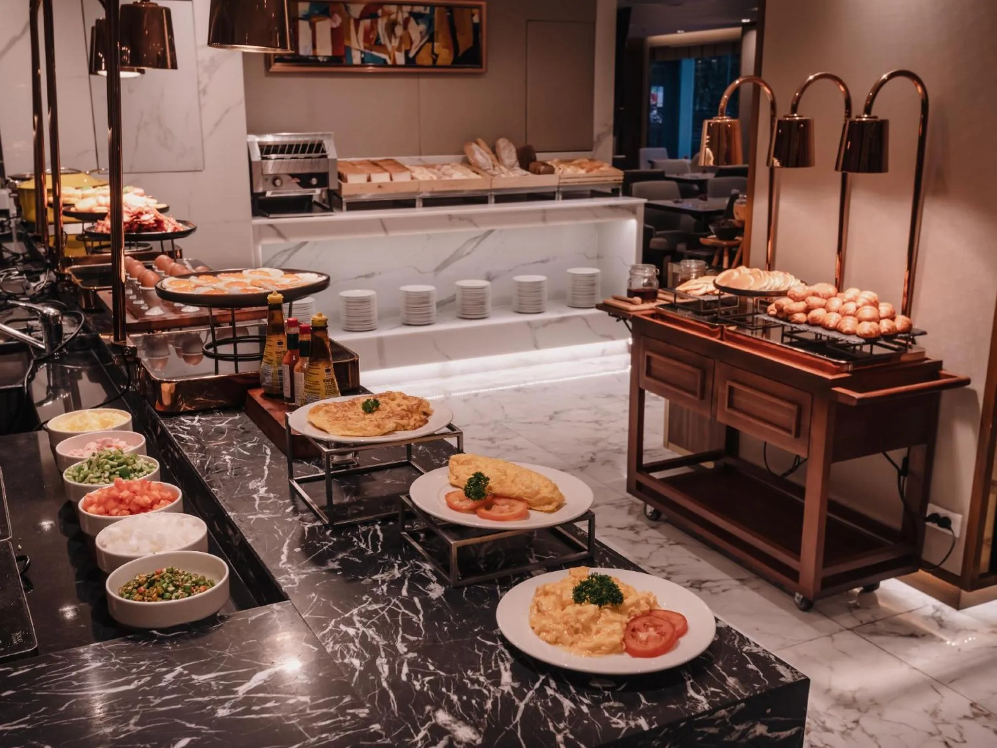 Breakfast in Aira Hotel Bangkok Sukhumvit 11