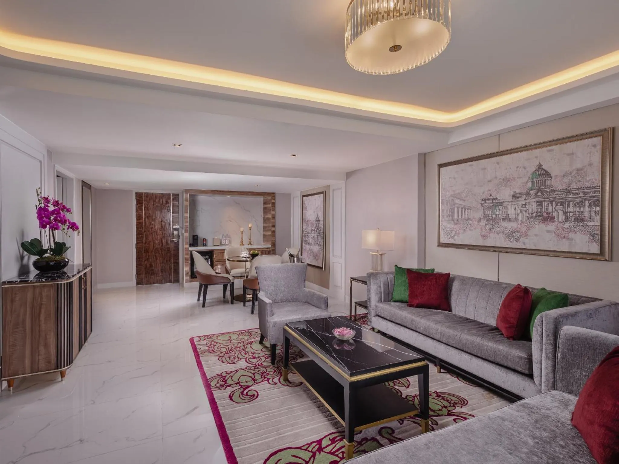 Living room in Aira Hotel Bangkok Sukhumvit 11