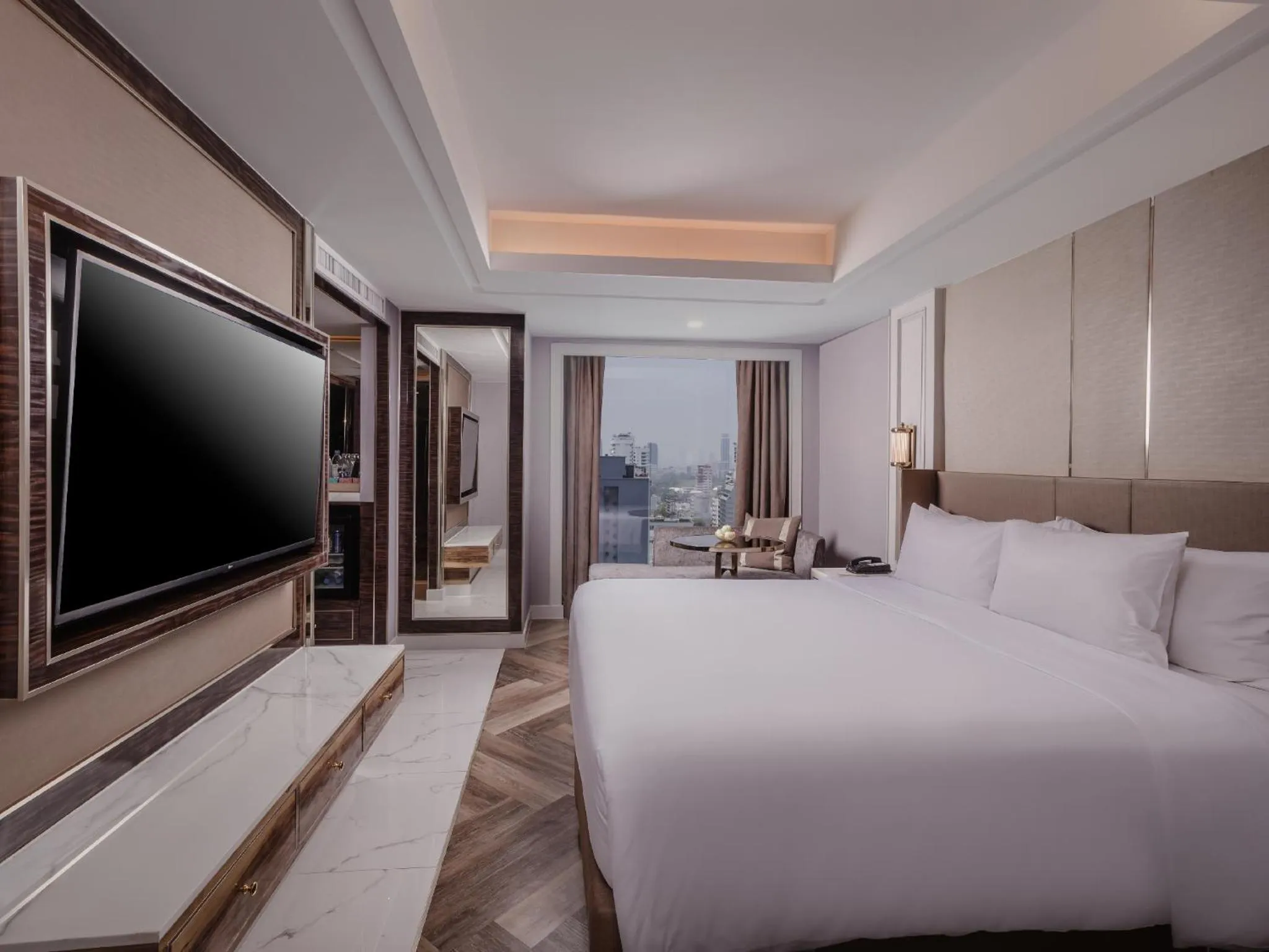 Bed in Aira Hotel Bangkok Sukhumvit 11