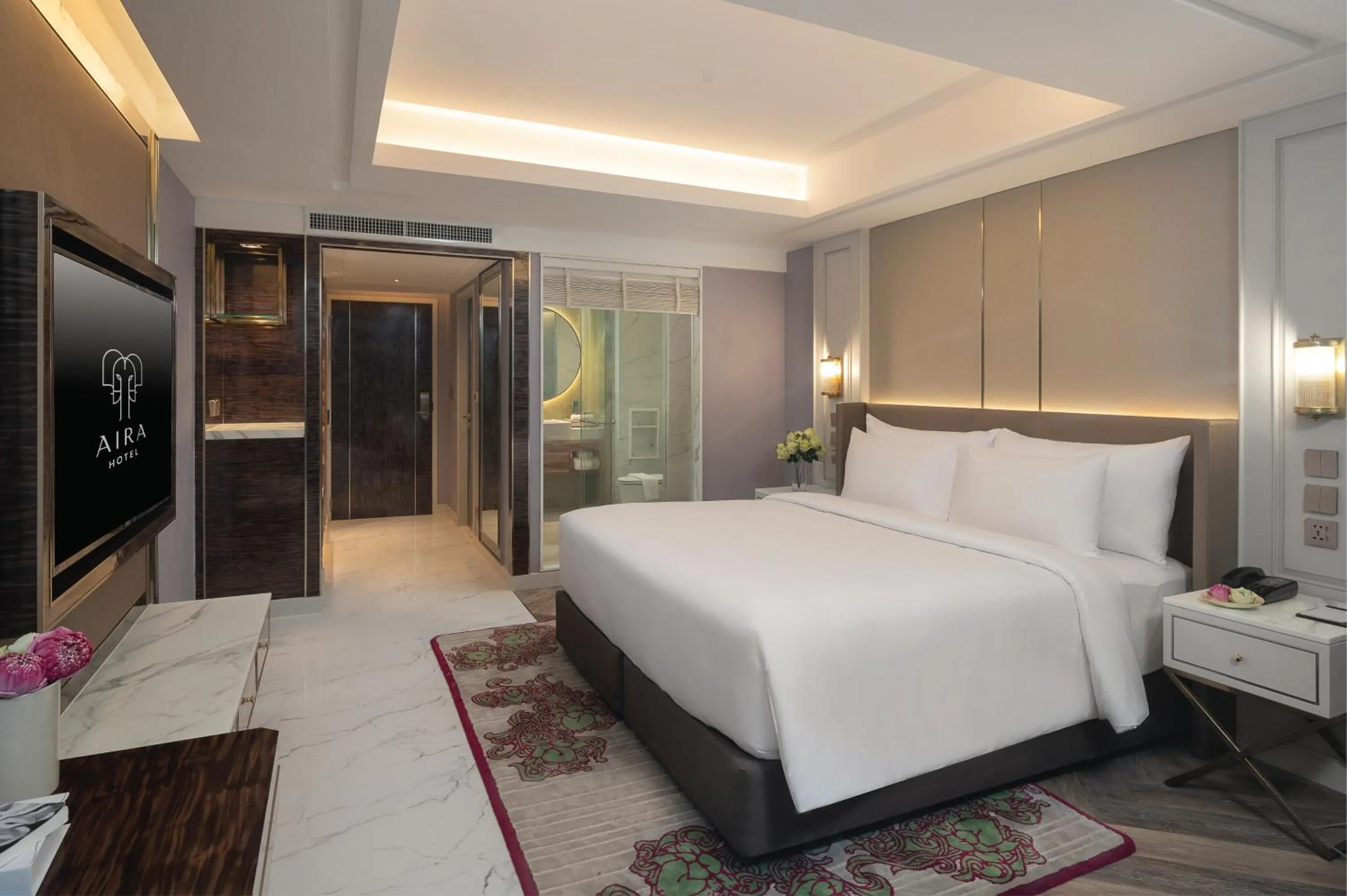 Bed in Aira Hotel Bangkok Sukhumvit 11