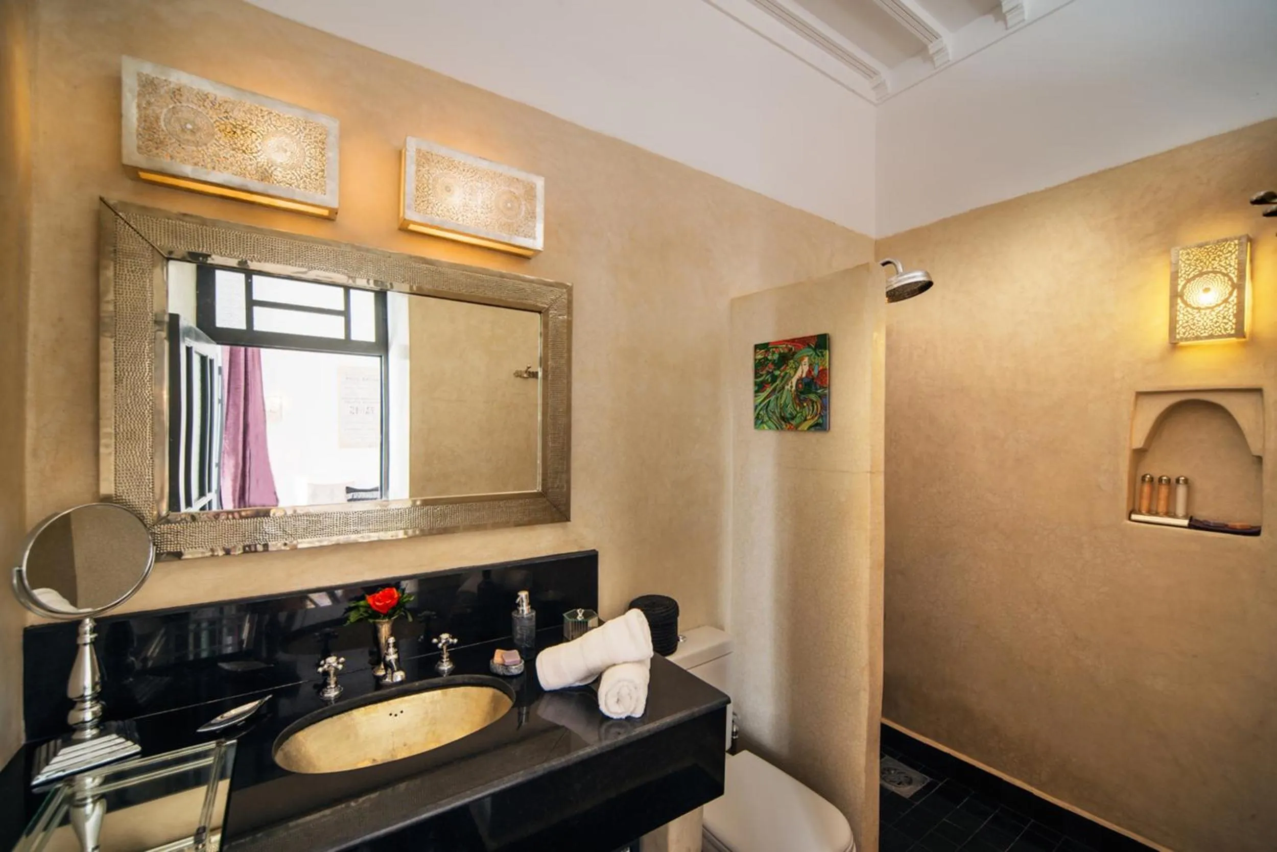 Bathroom in Riad Star by Marrakech Riad