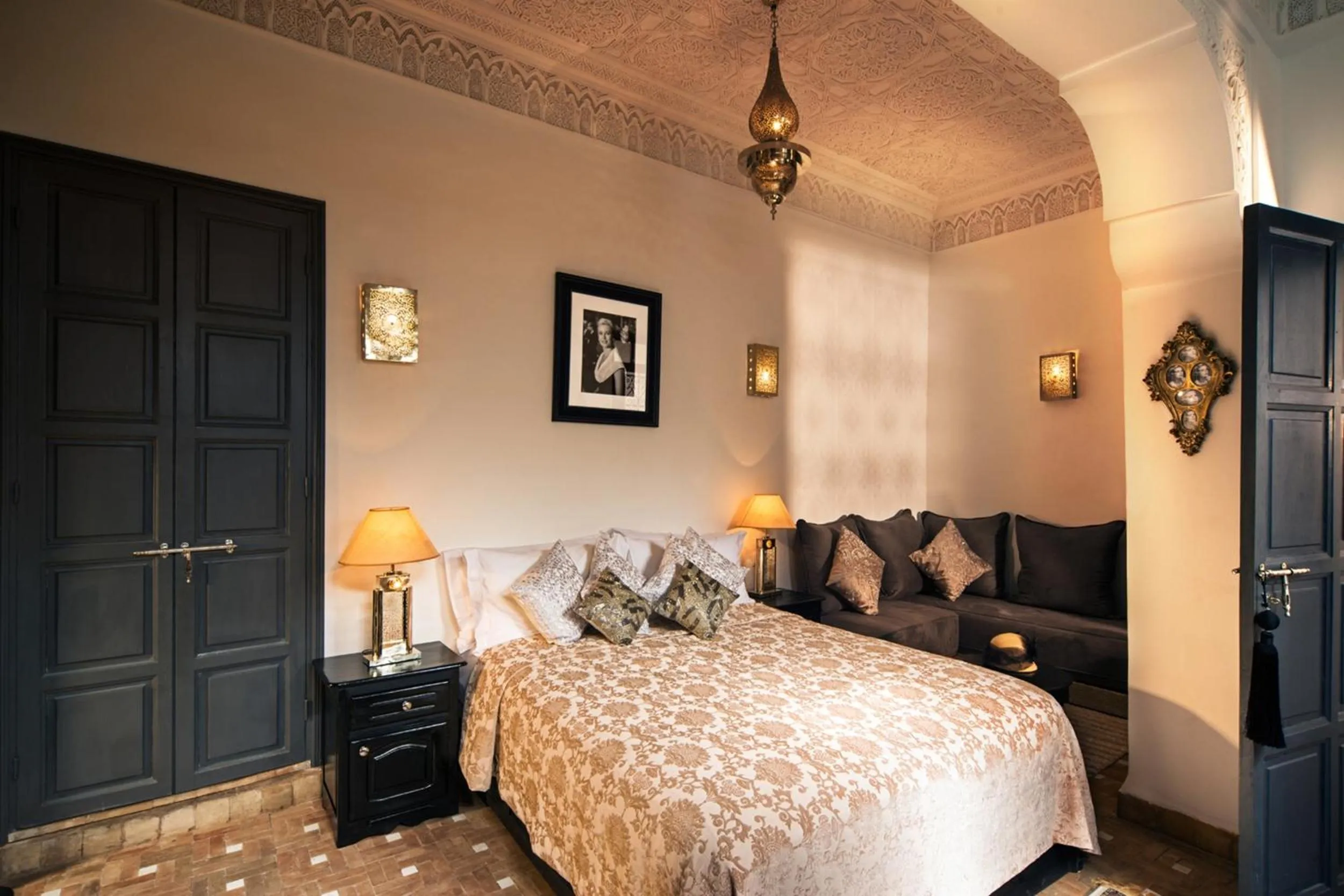 Bedroom, Bed in Riad Star by Marrakech Riad
