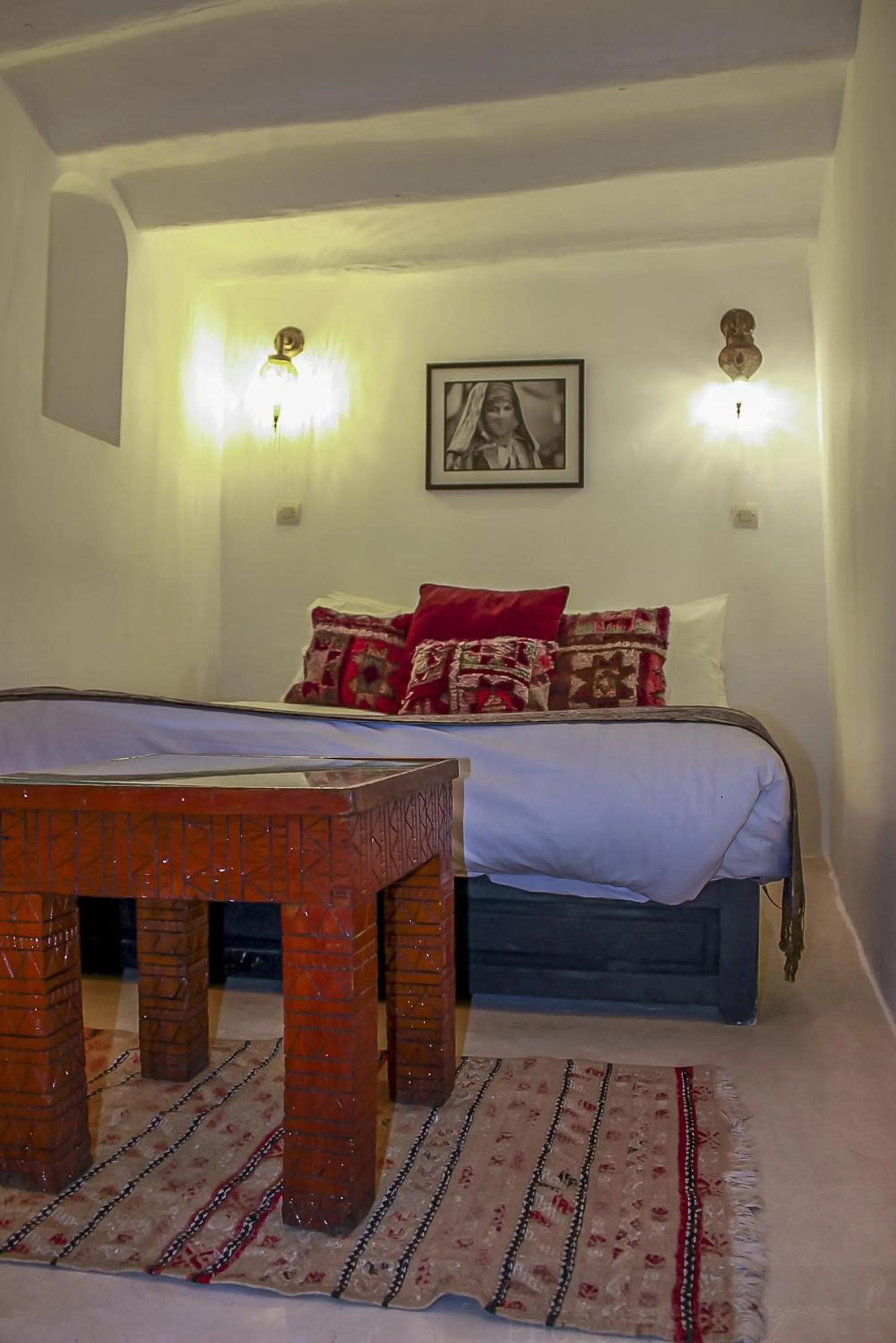 Bedroom, Bed in Riad Dar Habiba by Garden Wonders