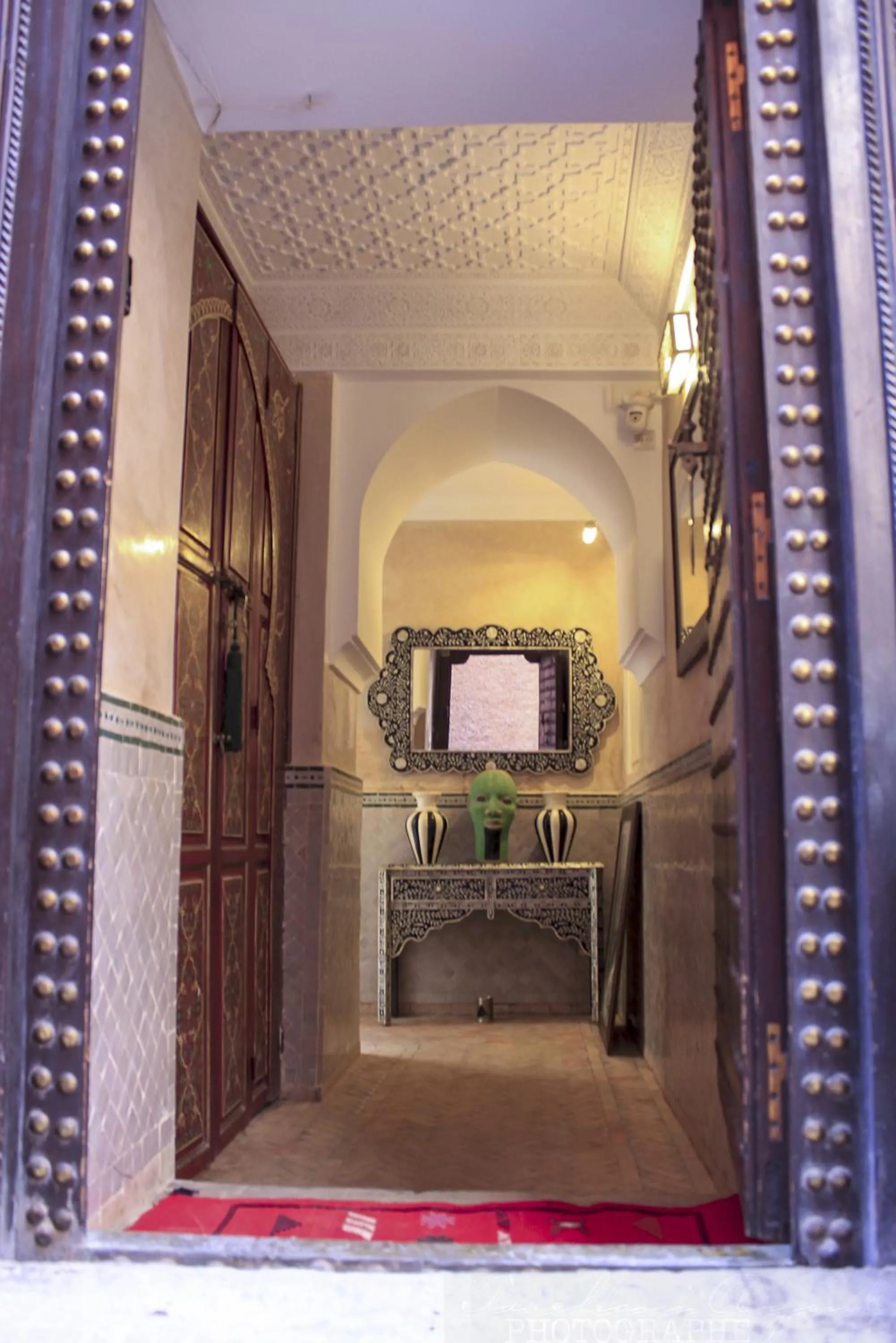 Facade/entrance in Riad Dar Habiba by Garden Wonders