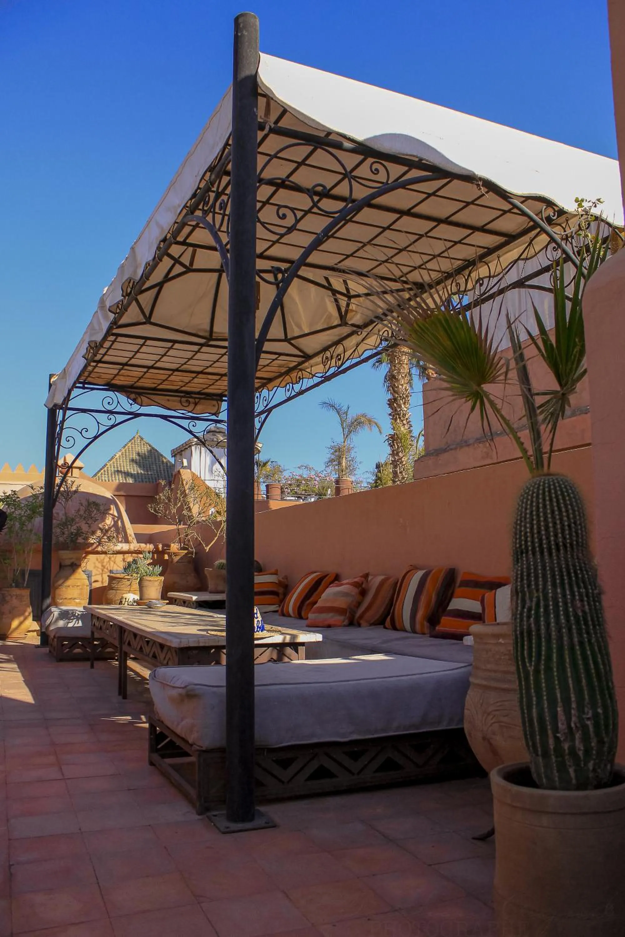 Solarium in Riad Dar Habiba by Garden Wonders