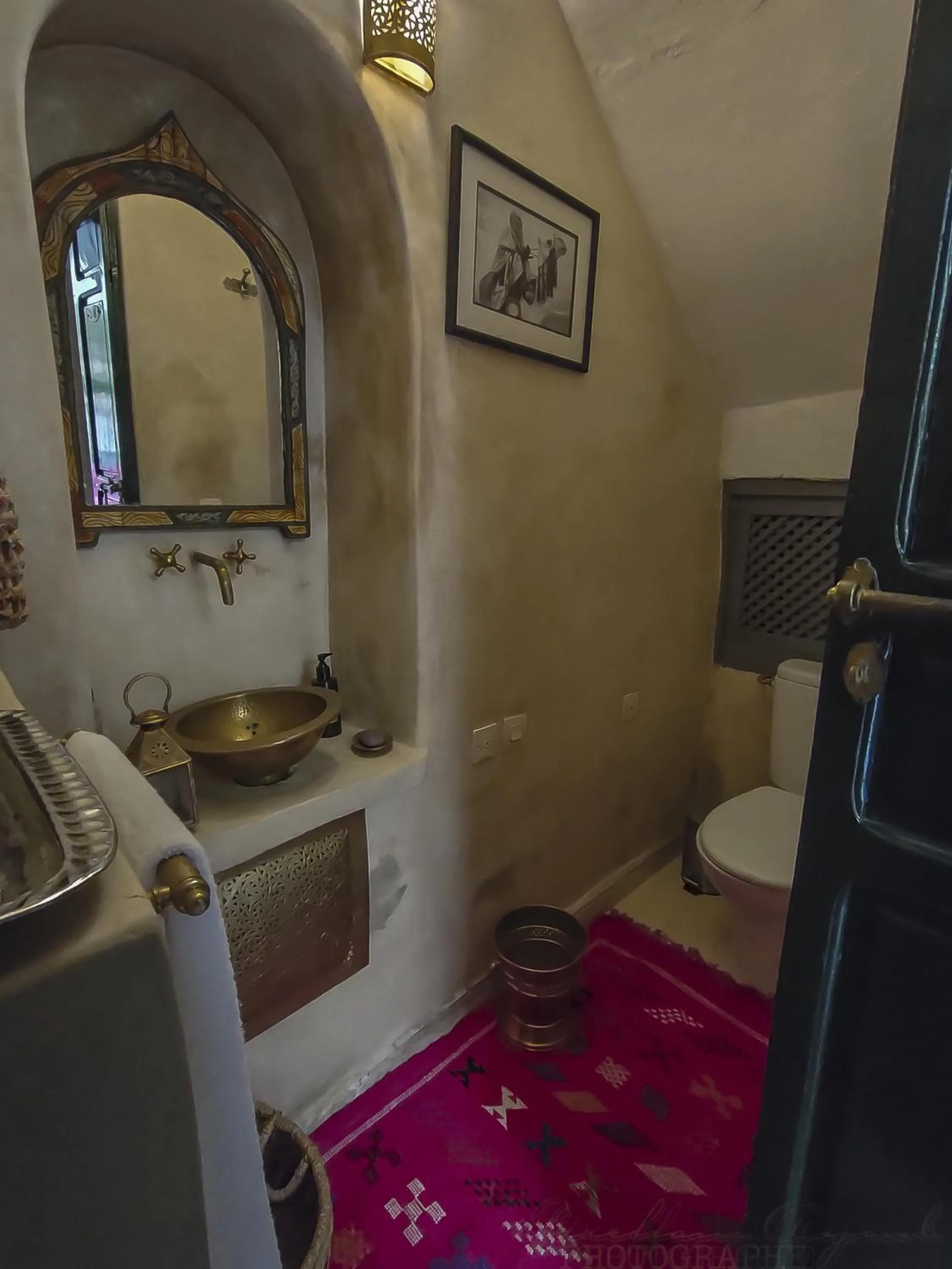 Bathroom in Riad Dar Habiba by Garden Wonders