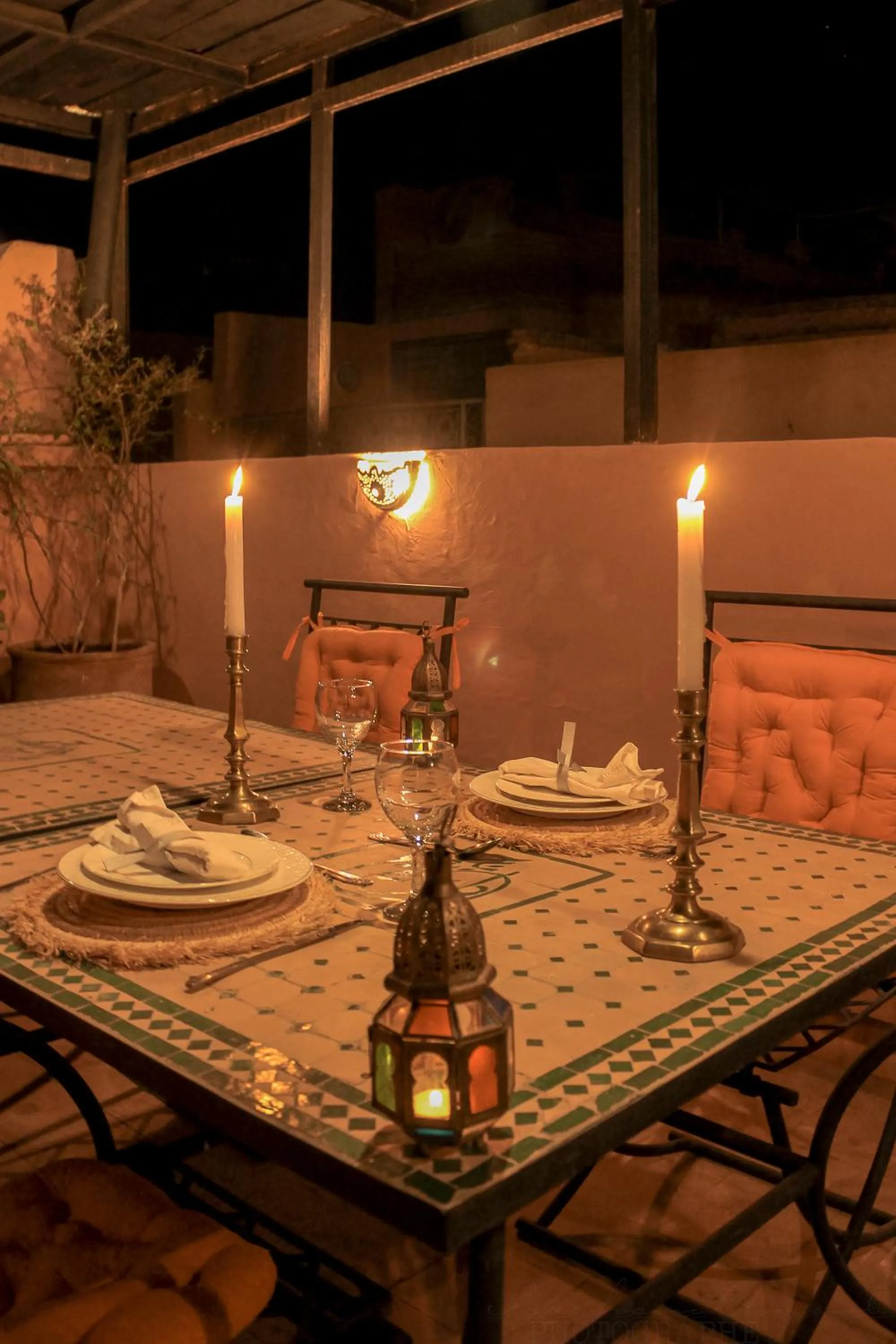 Dinner in Riad Dar Habiba by Garden Wonders